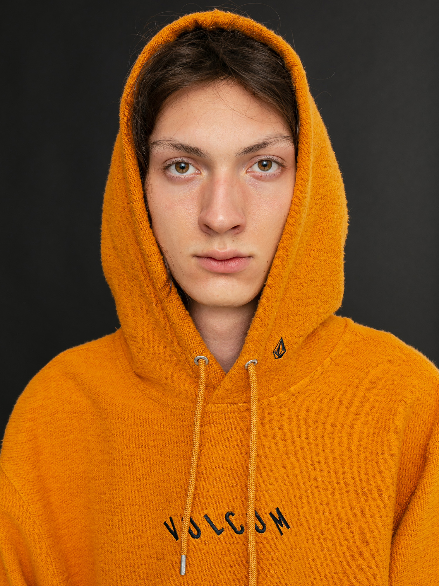 Bluza z kapturem Volcom Hever HD (inca gold)