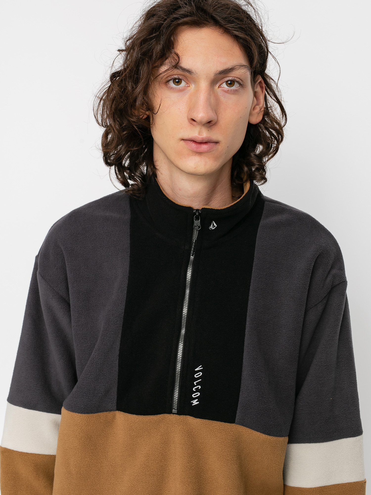Bluza Volcom Rekker Polar Crew (sanddune)