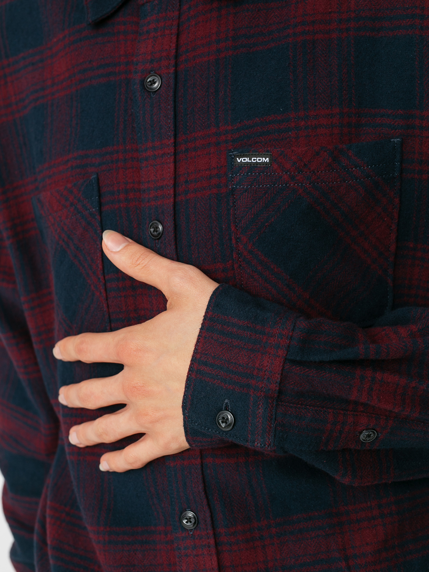 Koszula Volcom Tone Stone Ls (navy)