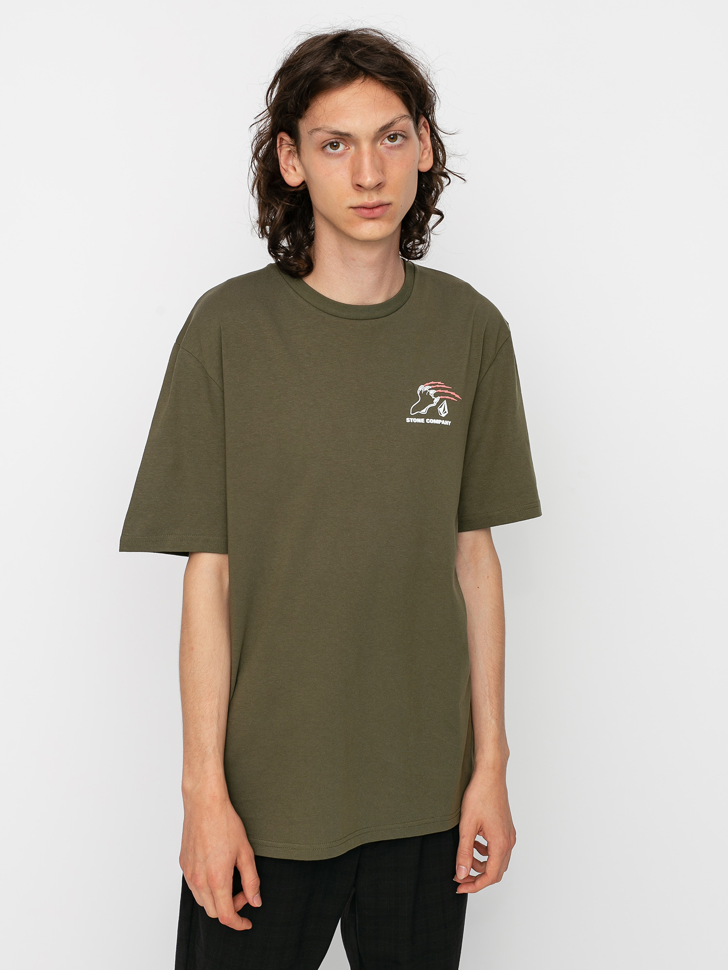 T-shirt Volcom Kittykat Rlx (military)