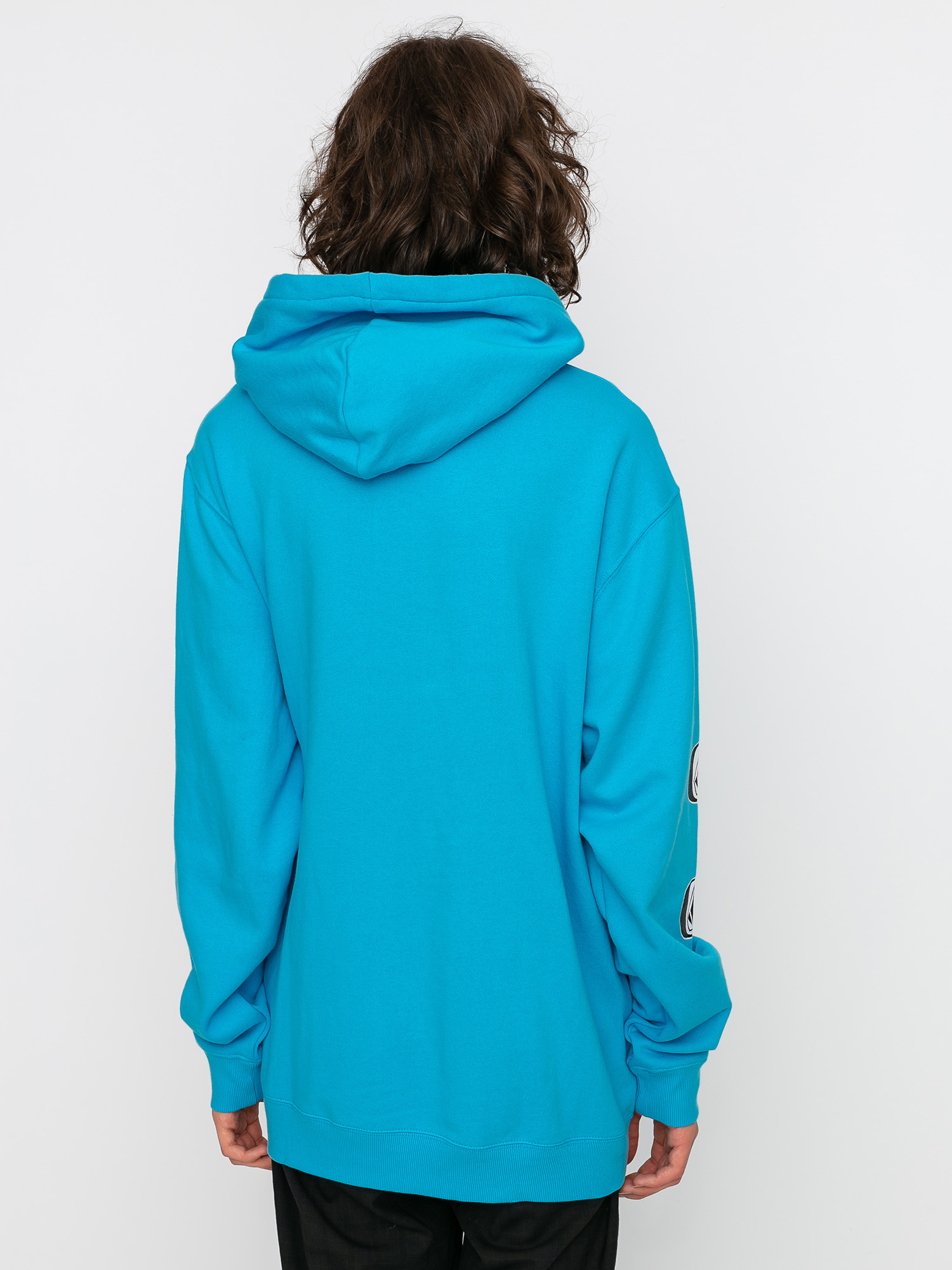Bluza z kapturem Volcom Stone Stack HD (aqua)