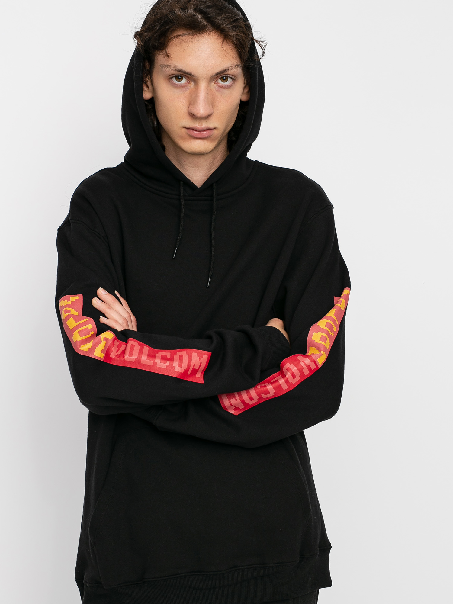 Bluza z kapturem Volcom Merick HD (black)