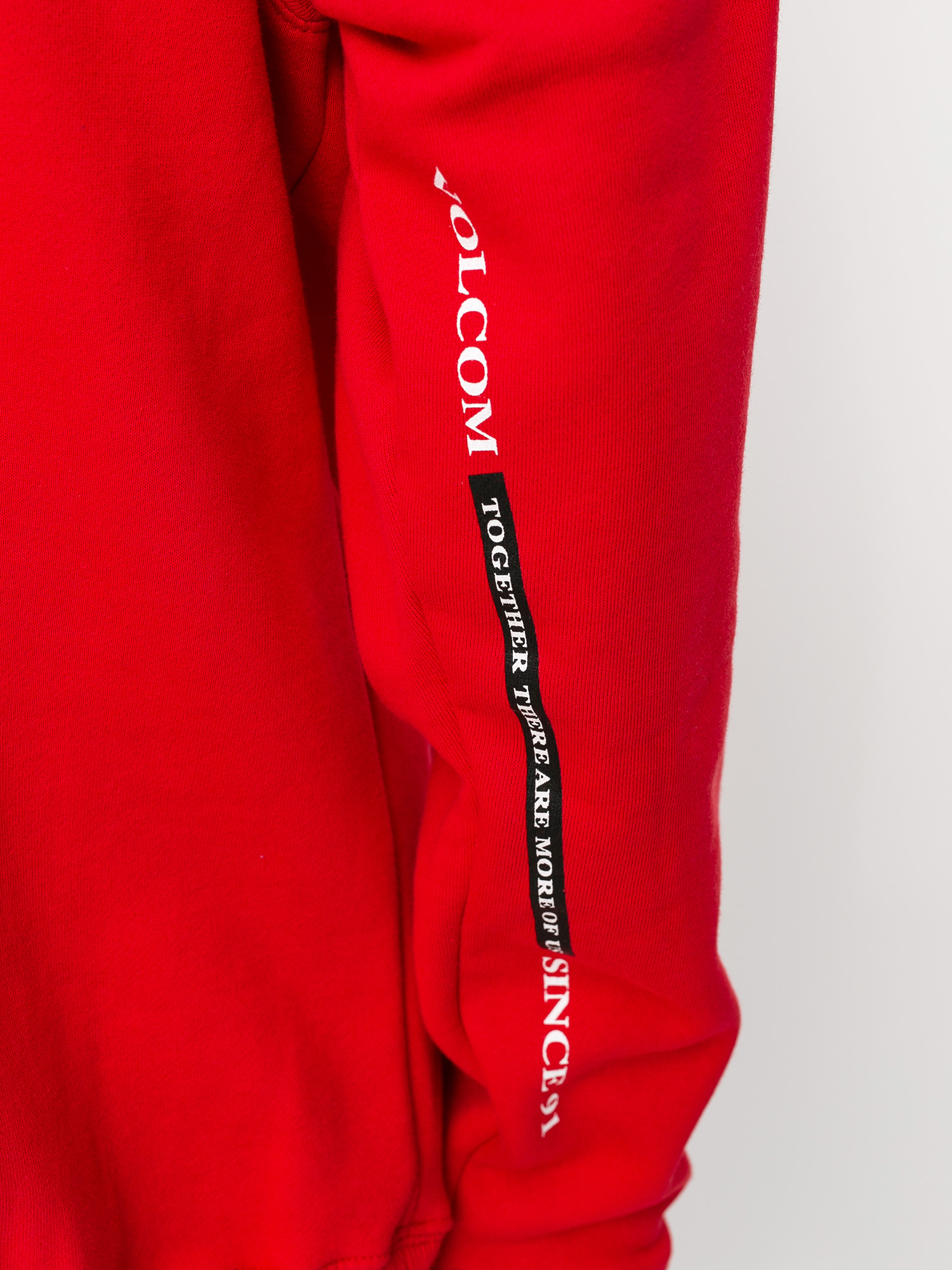Bluza z kapturem Volcom Merick HD (fiery red)