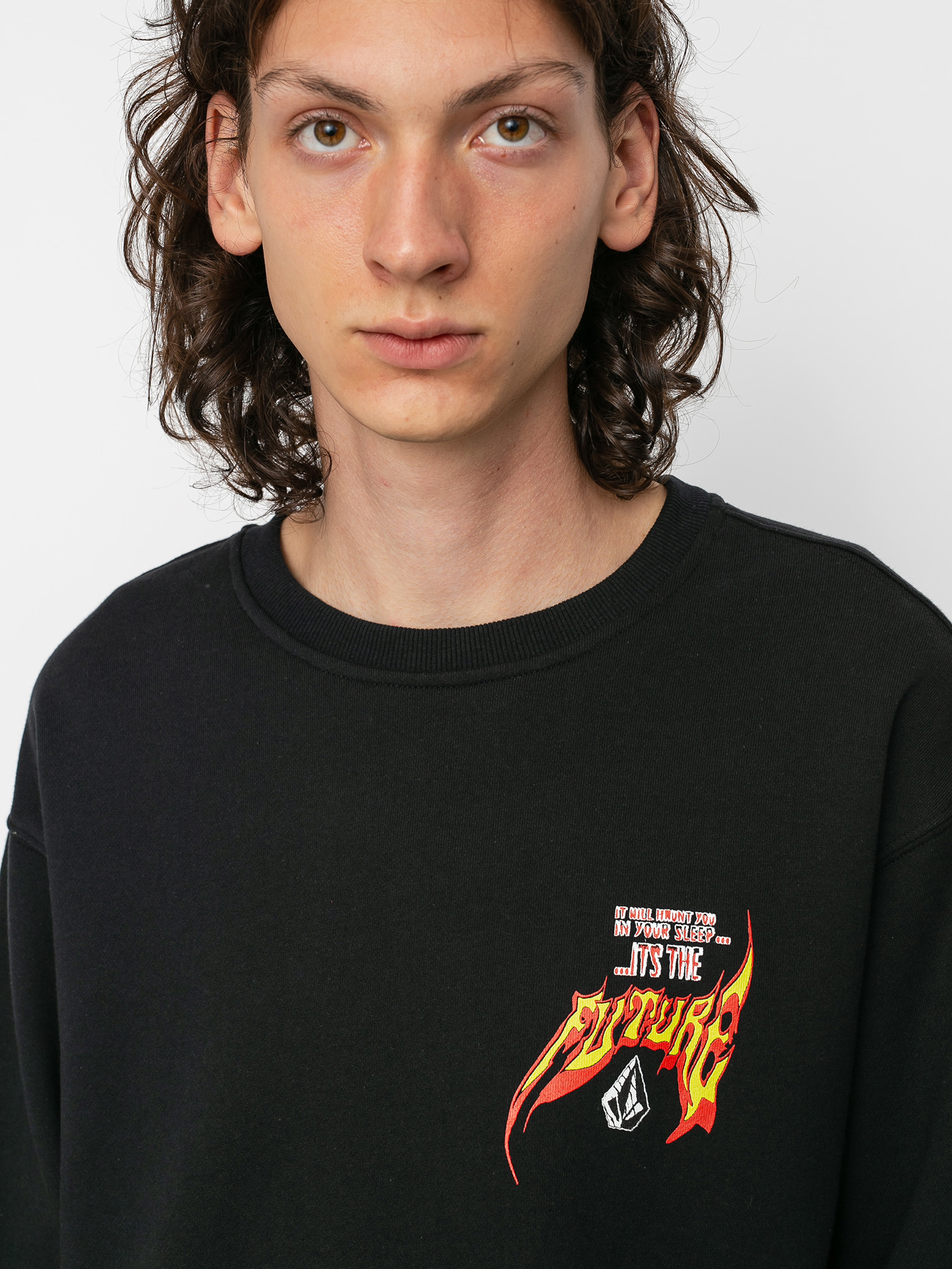 Bluza Volcom Scaromatic Crew (black)