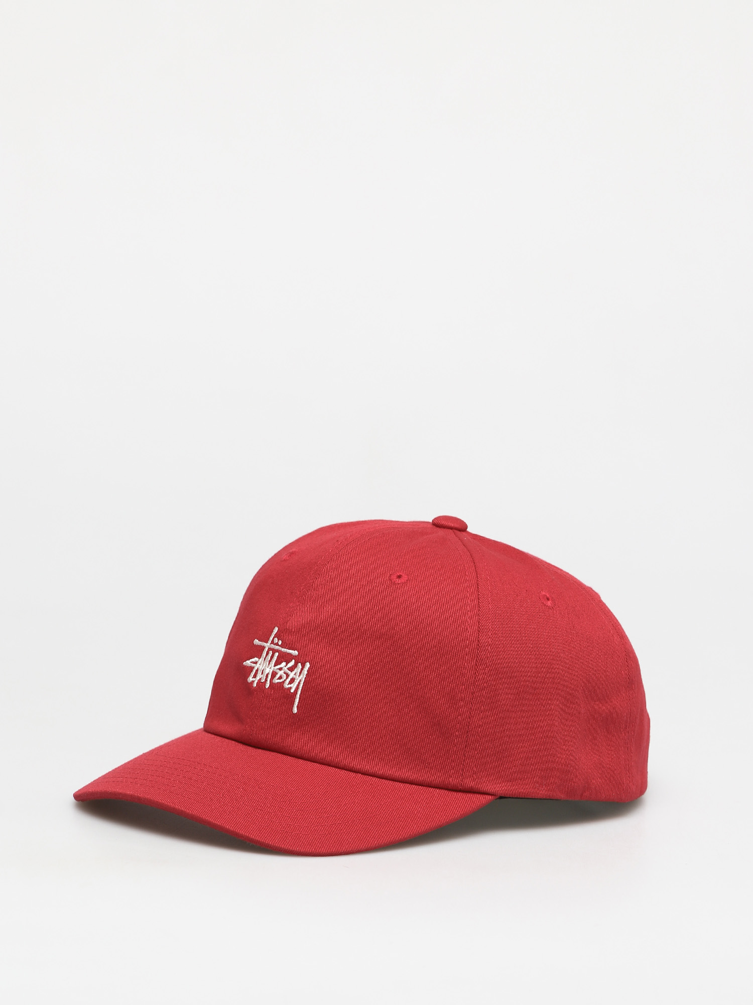 Czapka z daszkiem Stussy Stock Low Pro ZD (red)