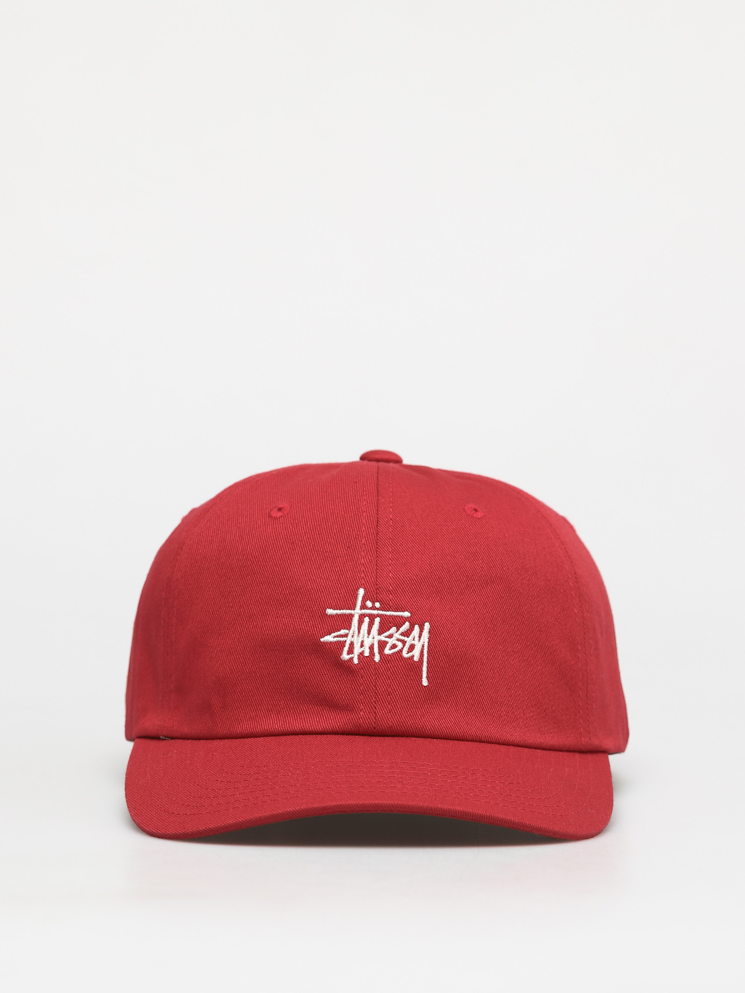Czapka z daszkiem Stussy Stock Low Pro ZD (red)