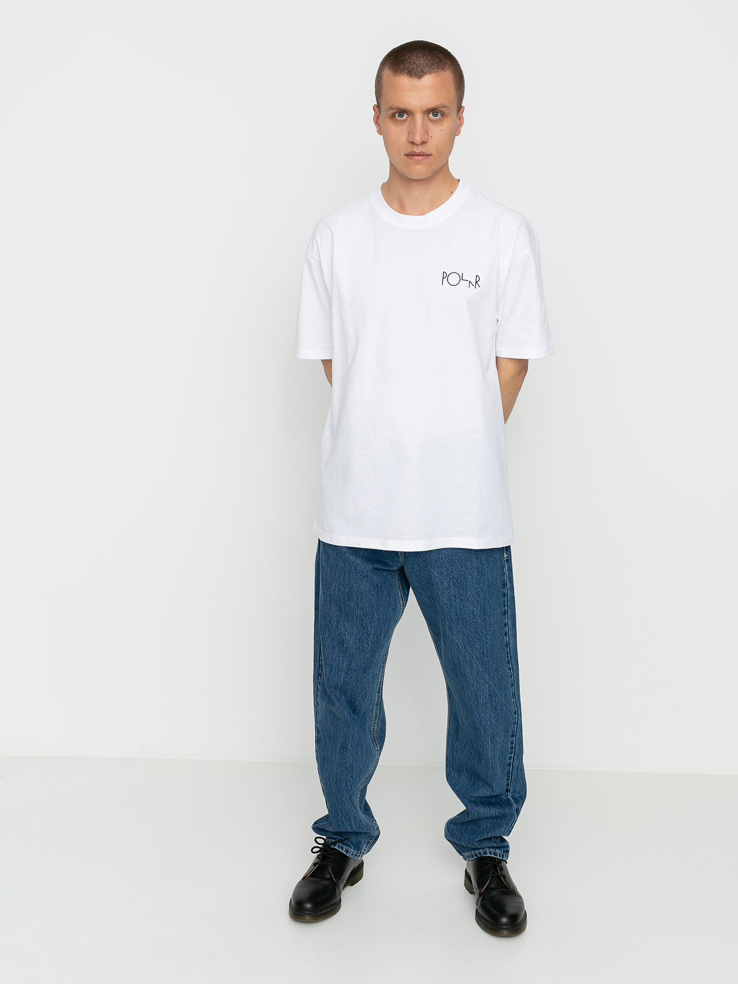 T-shirt Polar Skate Klez Logo (white)