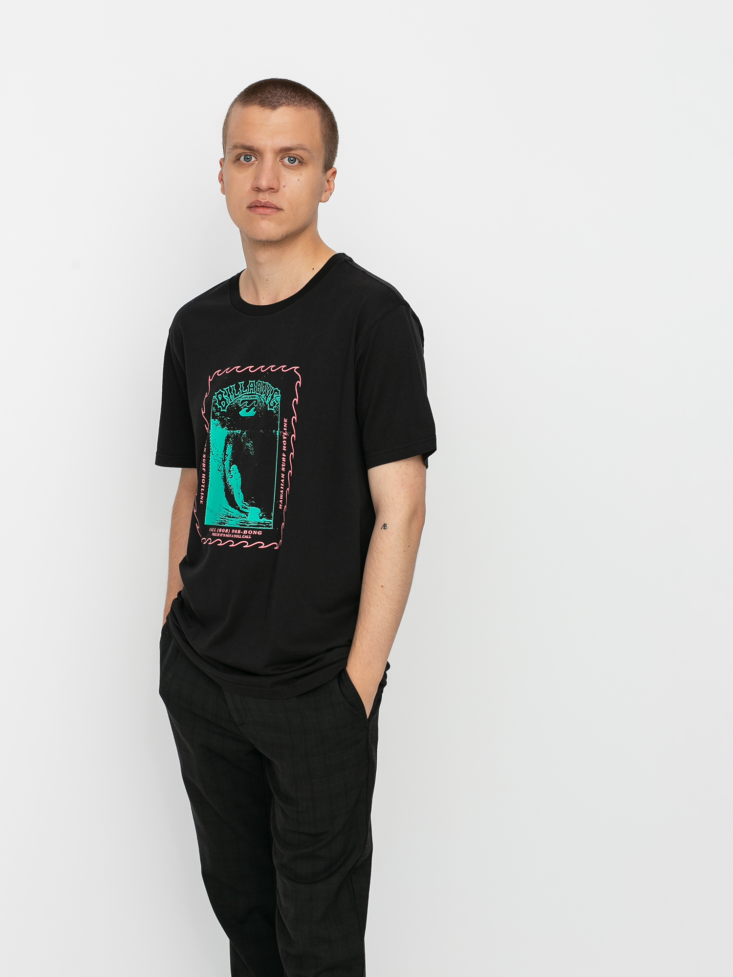 T-shirt Billabong Call808 (black)