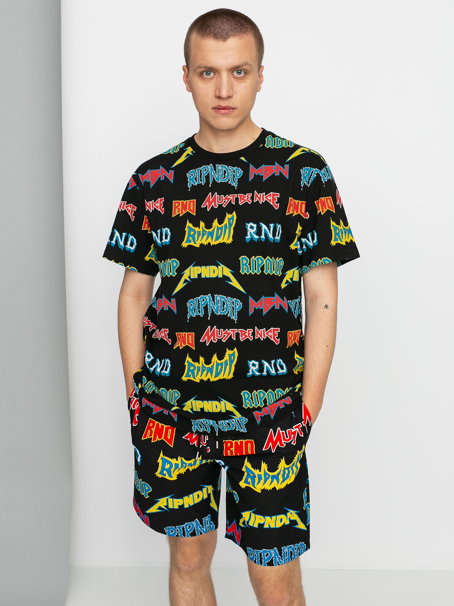 T-shirt RipNDip Rock & Nerm (black)
