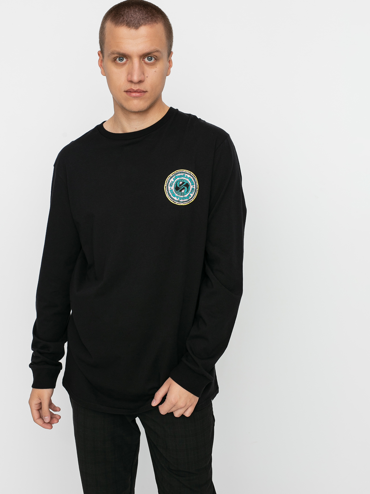 Longsleeve Quiksilver Stick Around (black)