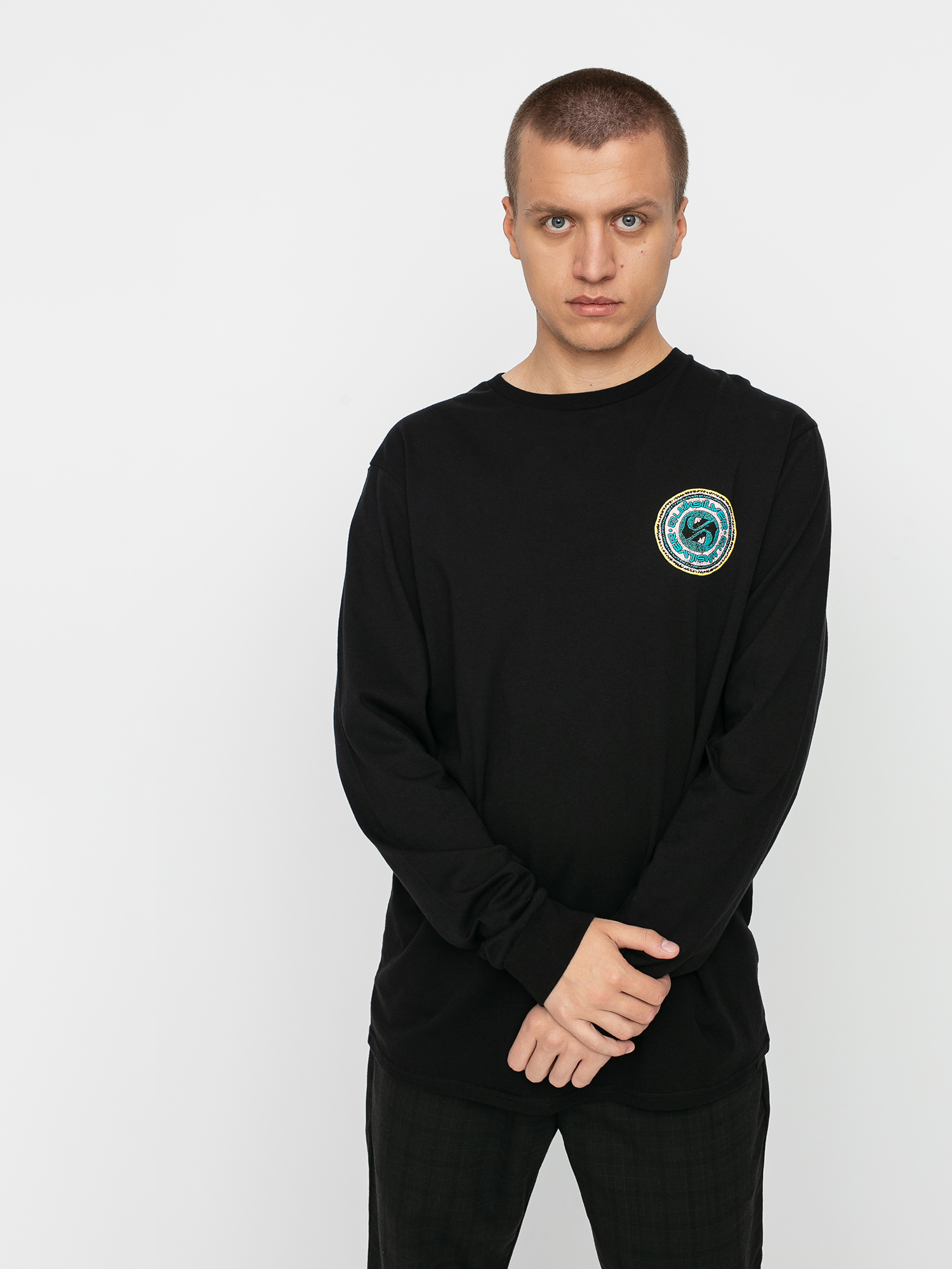 Longsleeve Quiksilver Stick Around (black)