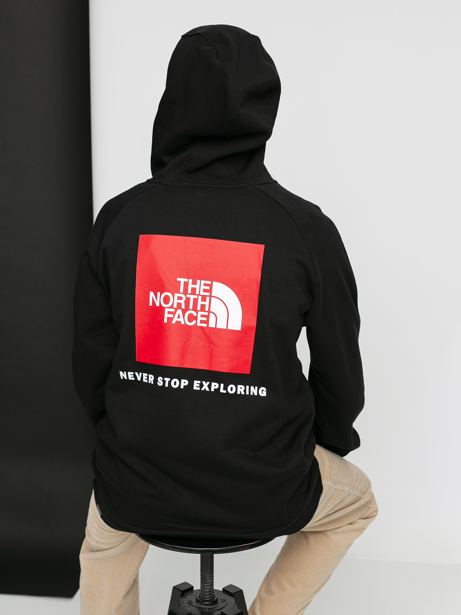 Bluza z kapturem The North Face Raglan Red Box HD (black)