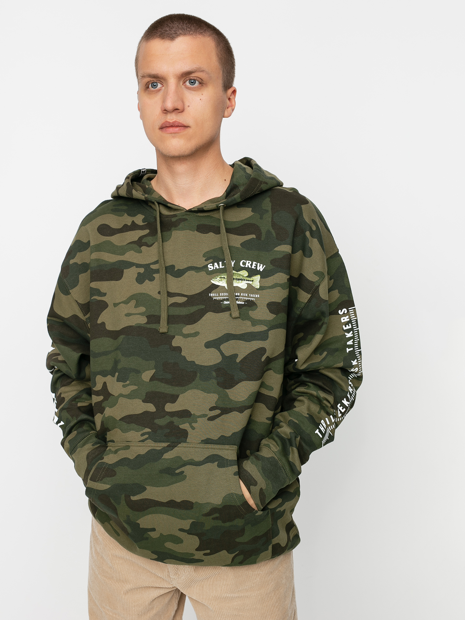 Bluza z kapturem Salty Crew Bigmouth HD (camo)