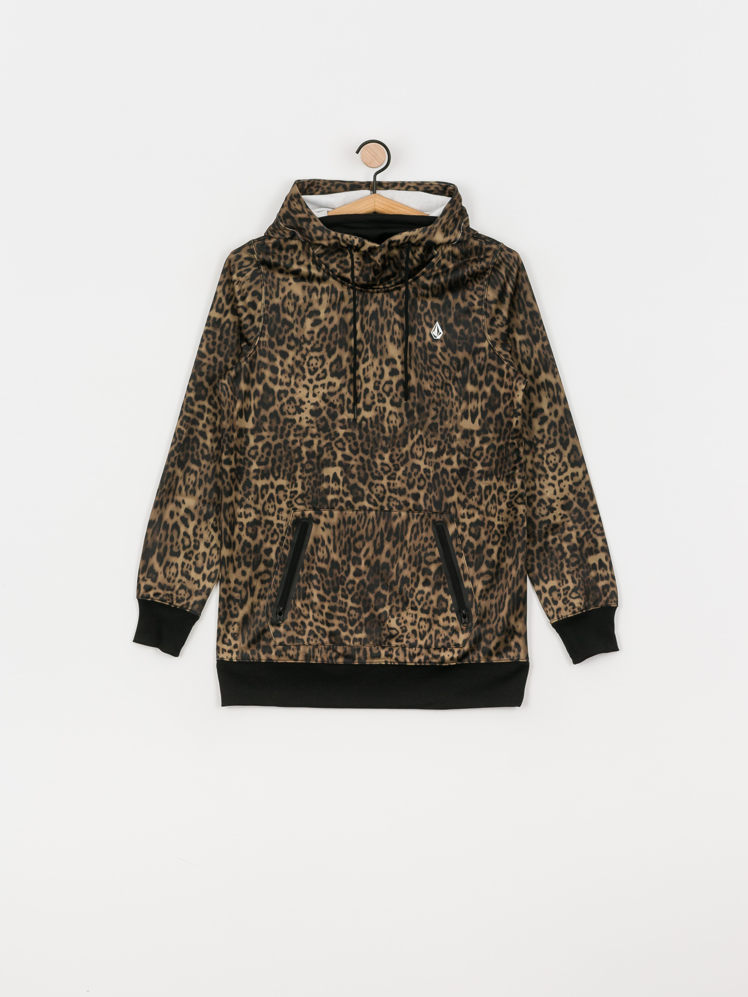 Damska Bluza aktywna Volcom Spring Shred HD (leopard)