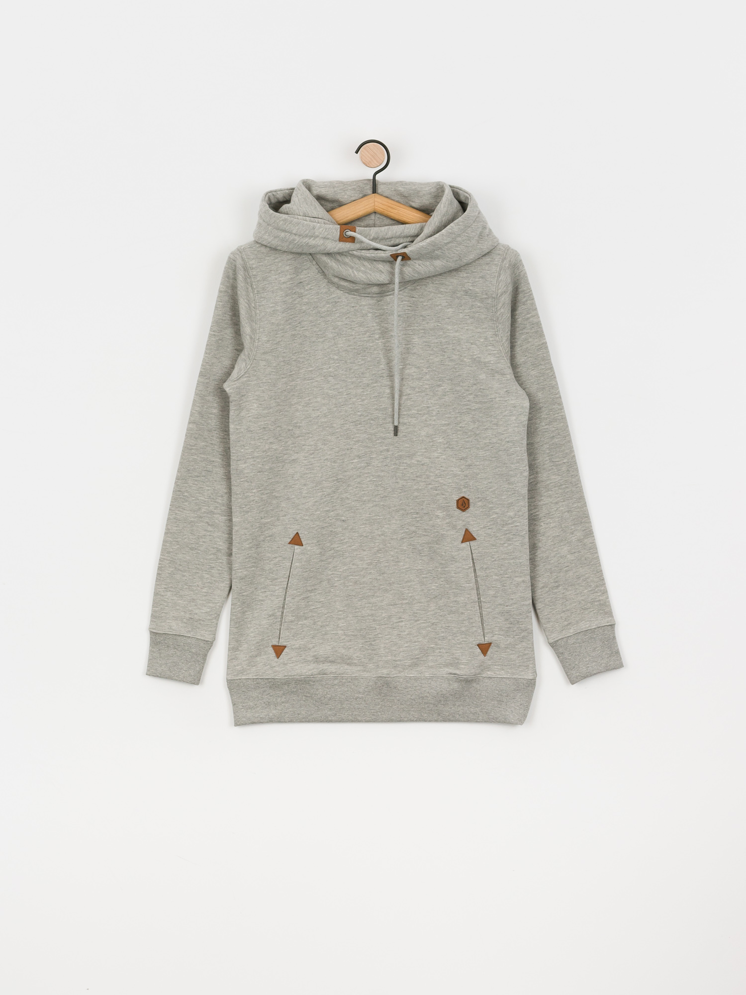Damska Bluza aktywna Volcom Tower HD (heather grey)
