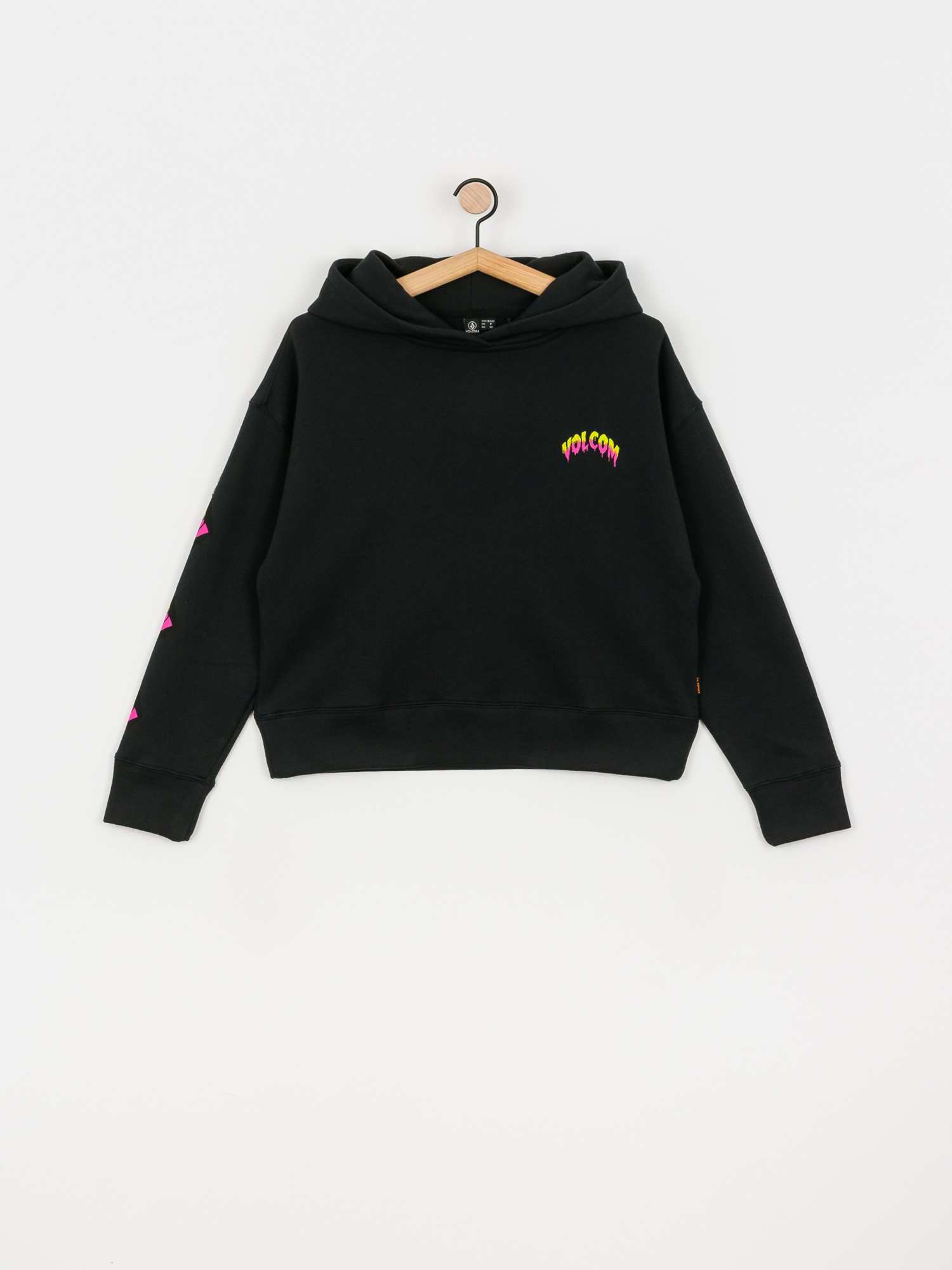 Bluza z kapturem Volcom Fa Walrave HD Wmn (black)