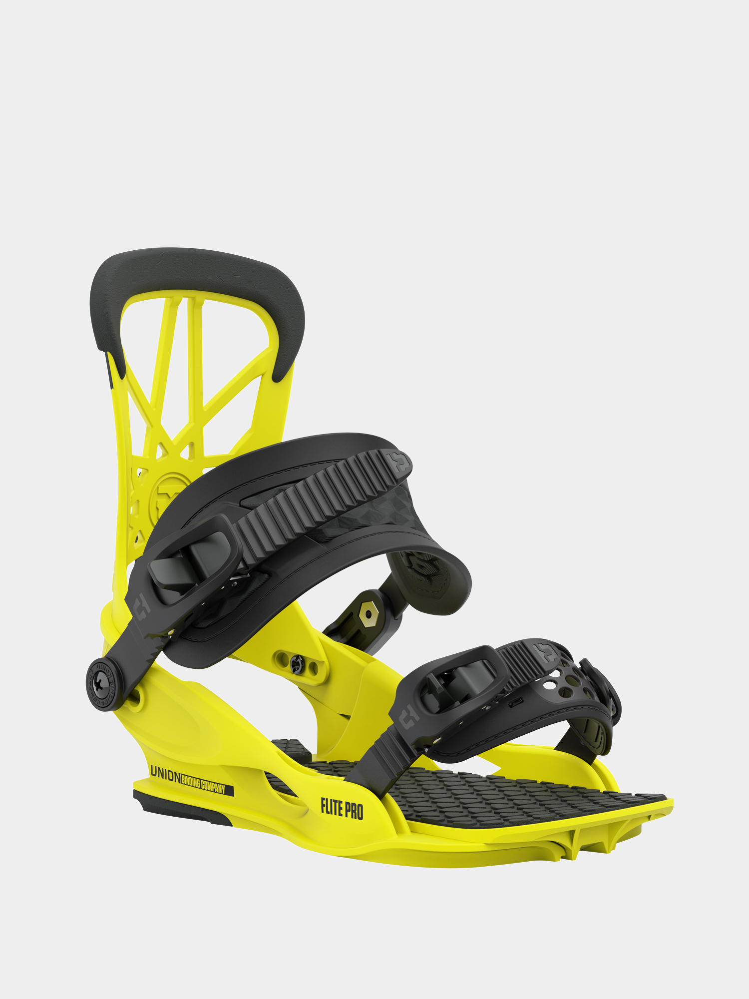 Męskie Wiązania snowboardowe Union Flite Pro (hazard yellow)