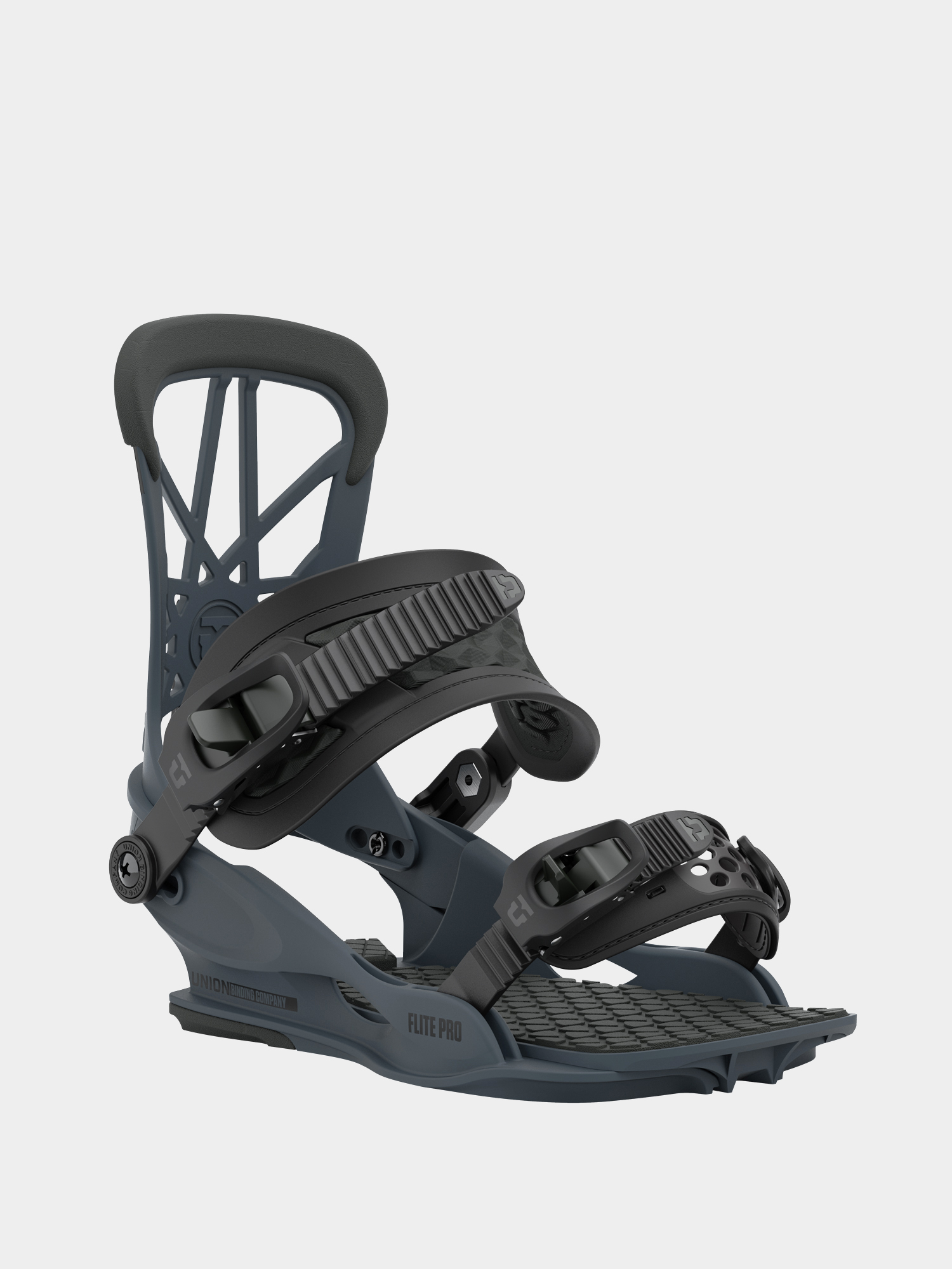 Męskie Wiązania snowboardowe Union Flite Pro (dark grey)