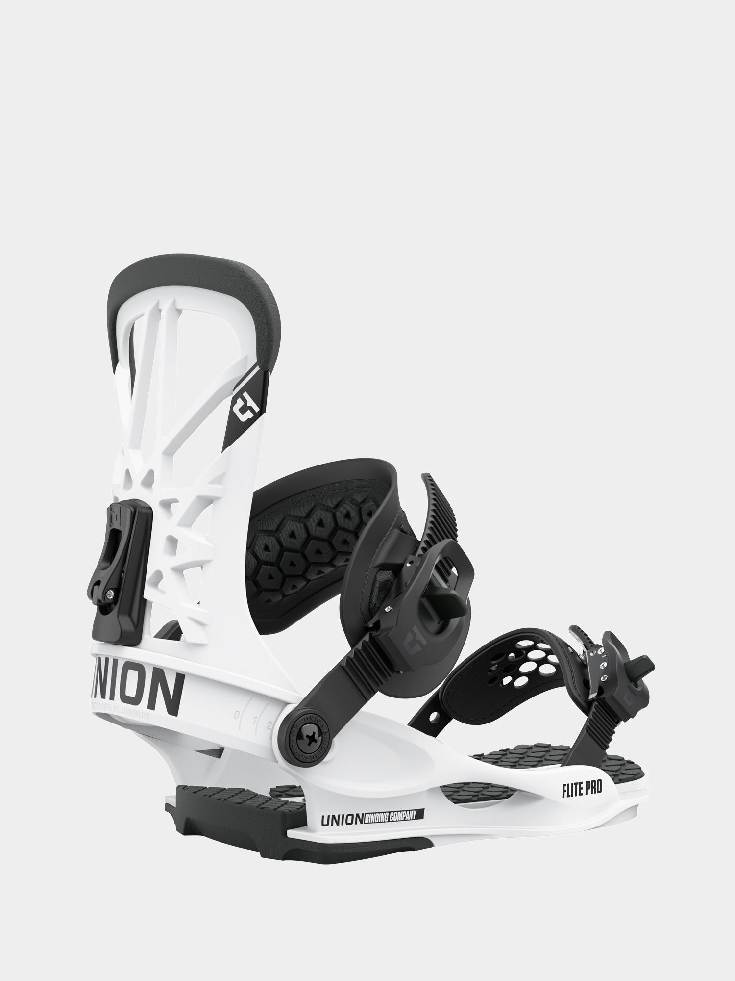 Męskie Wiązania snowboardowe Union Flite Pro (white)