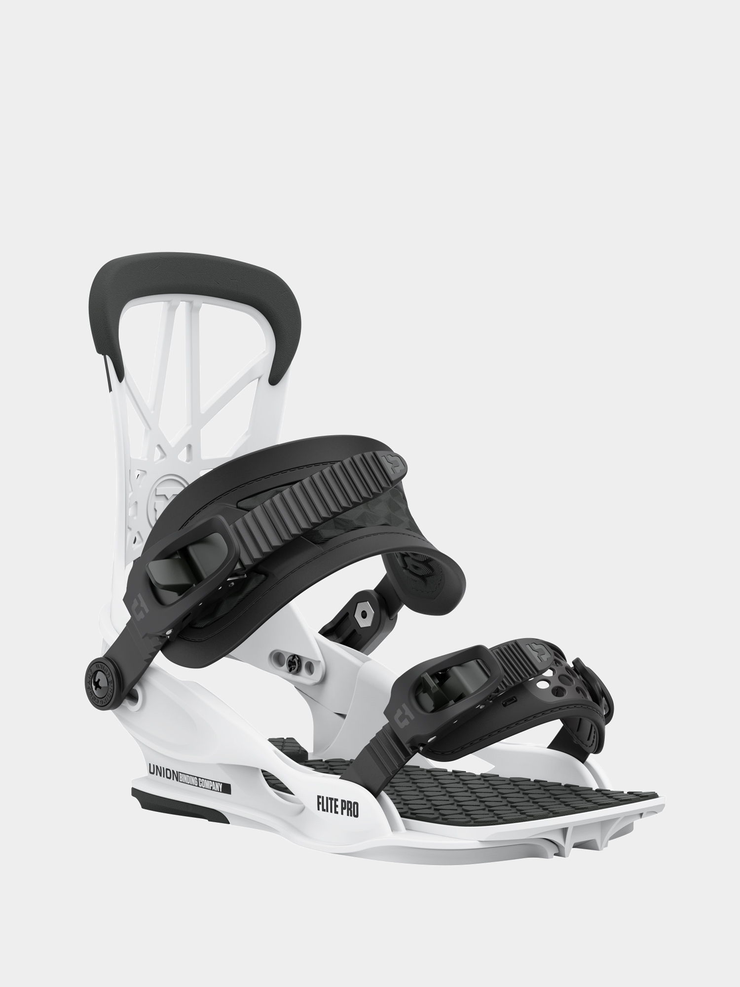 Męskie Wiązania snowboardowe Union Flite Pro (white)