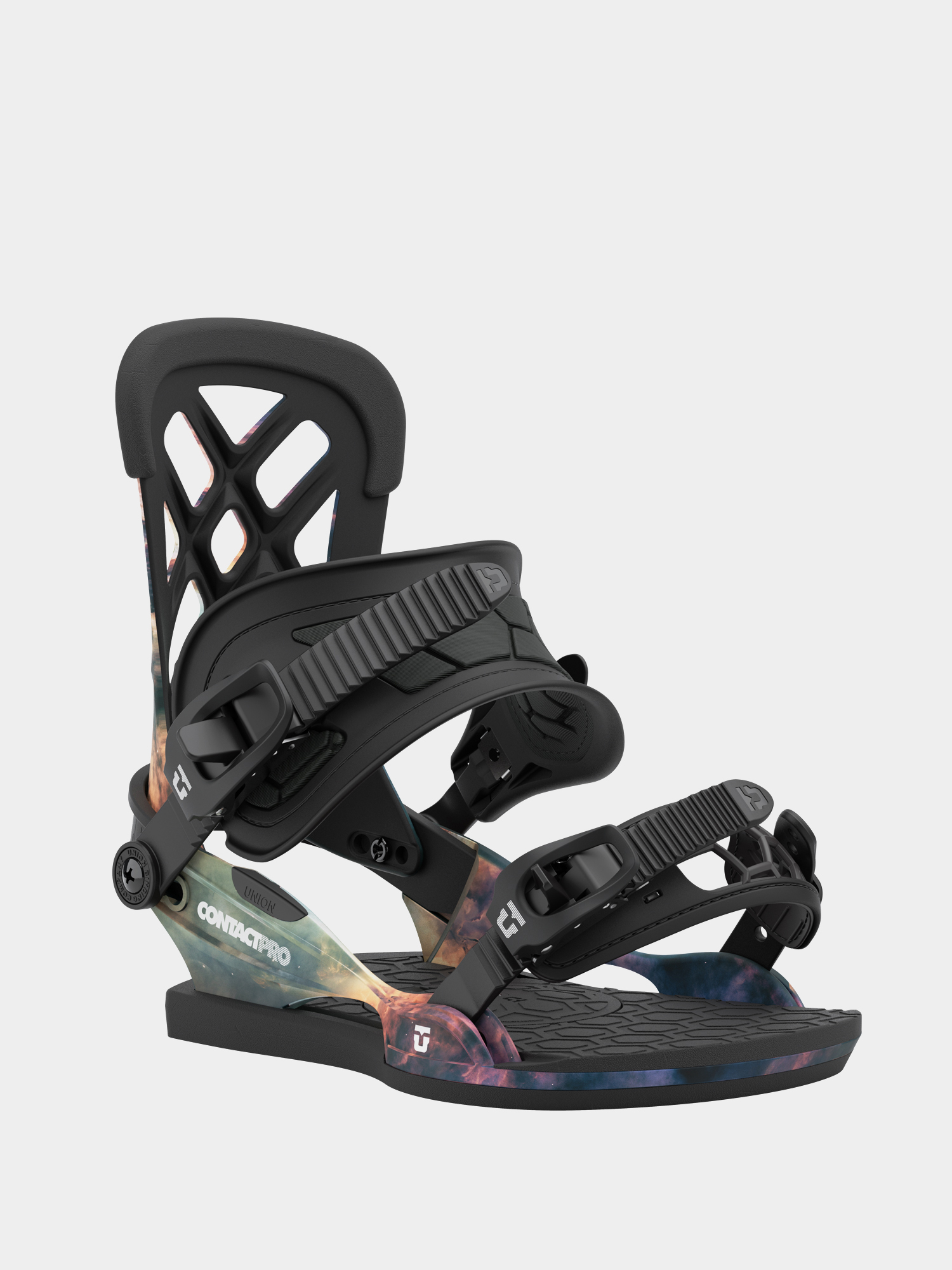 Męskie Wiązania snowboardowe Union Contact Pro (space dust)