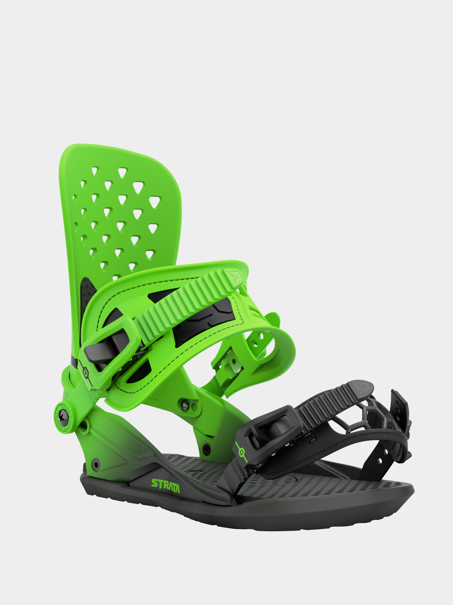 Męskie Wiązania snowboardowe Union Strata (acid green)