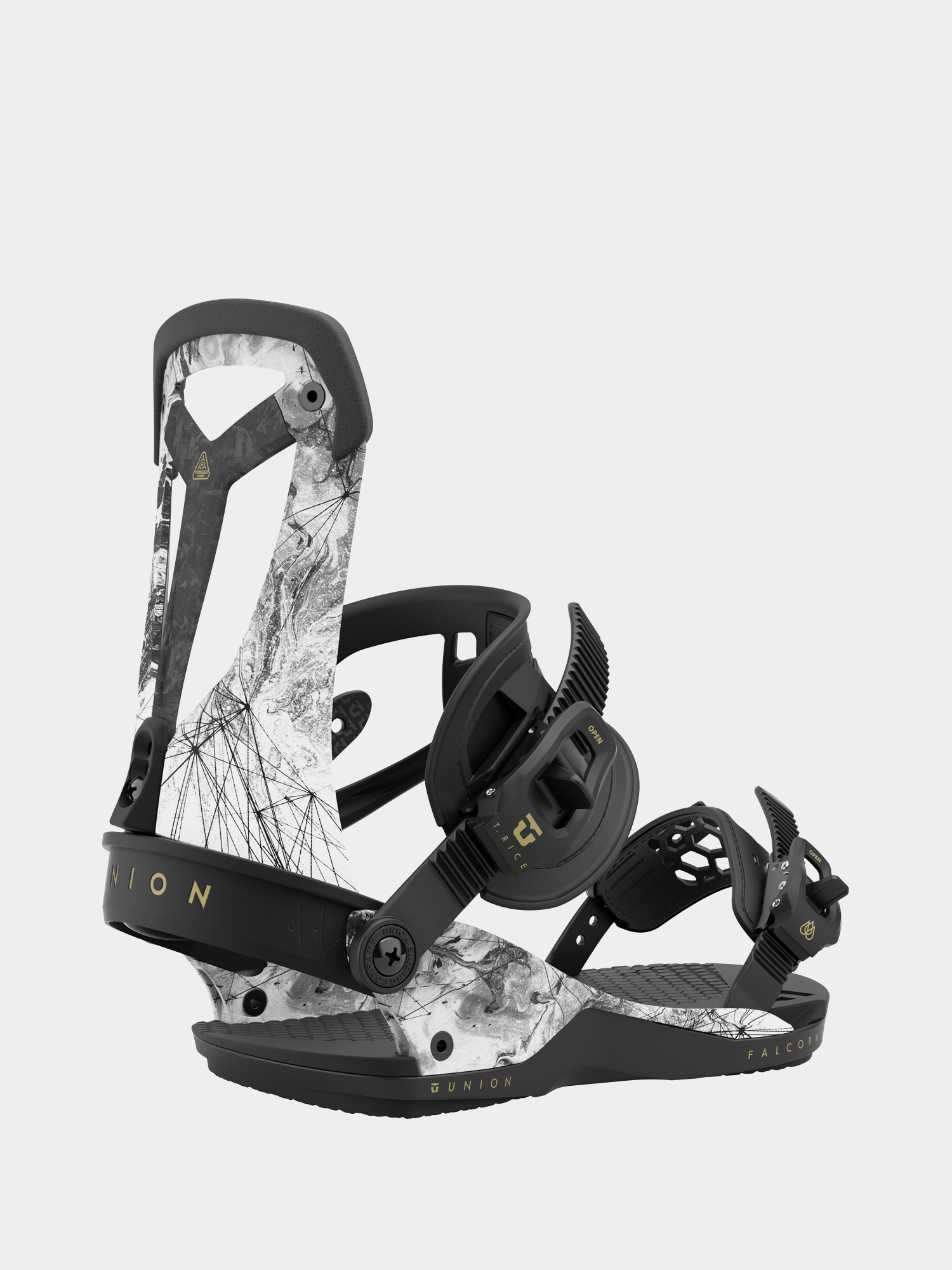 Męskie Wiązania snowboardowe Union Falcor (arctic white)