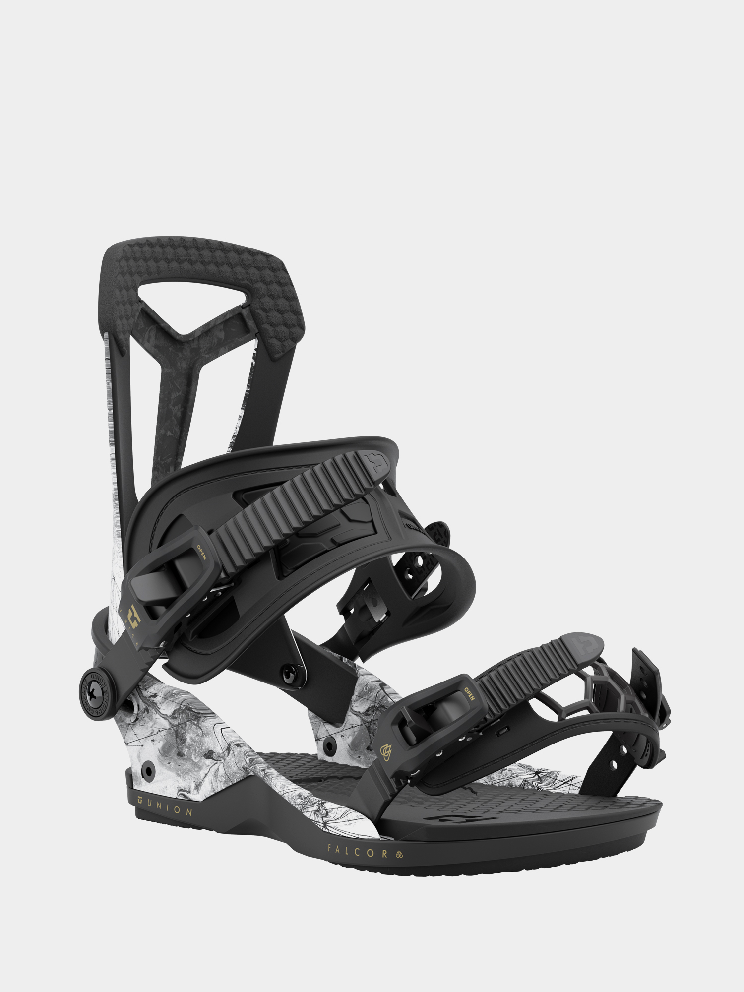 Męskie Wiązania snowboardowe Union Falcor (arctic white)