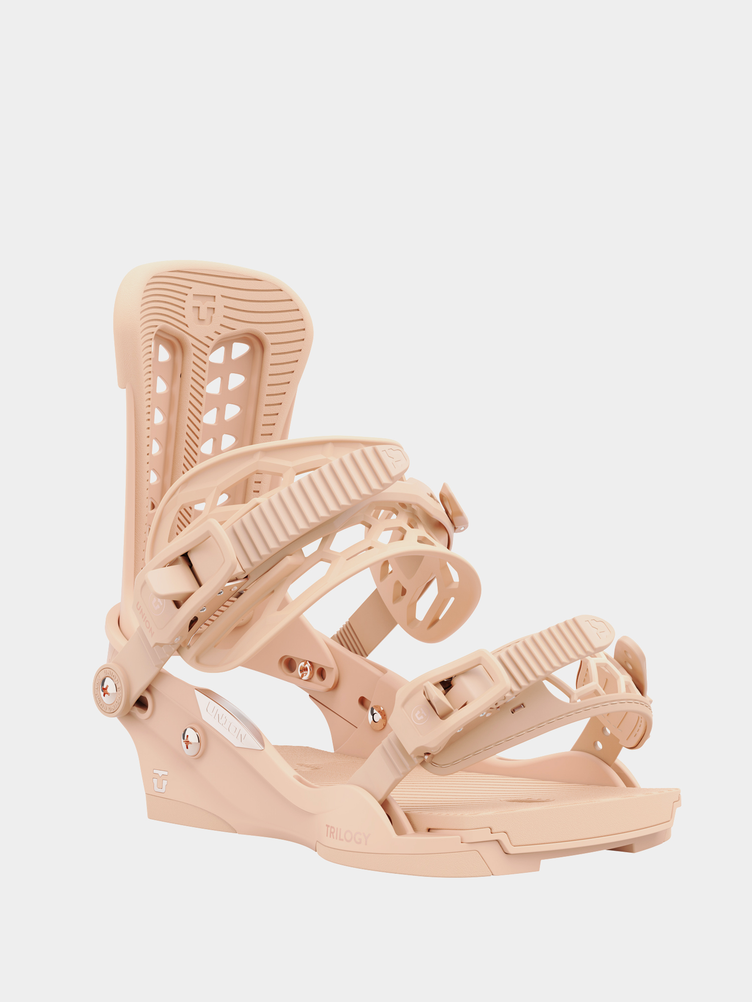 Damskie Wiązania snowboardowe Union Trilogy (rose)