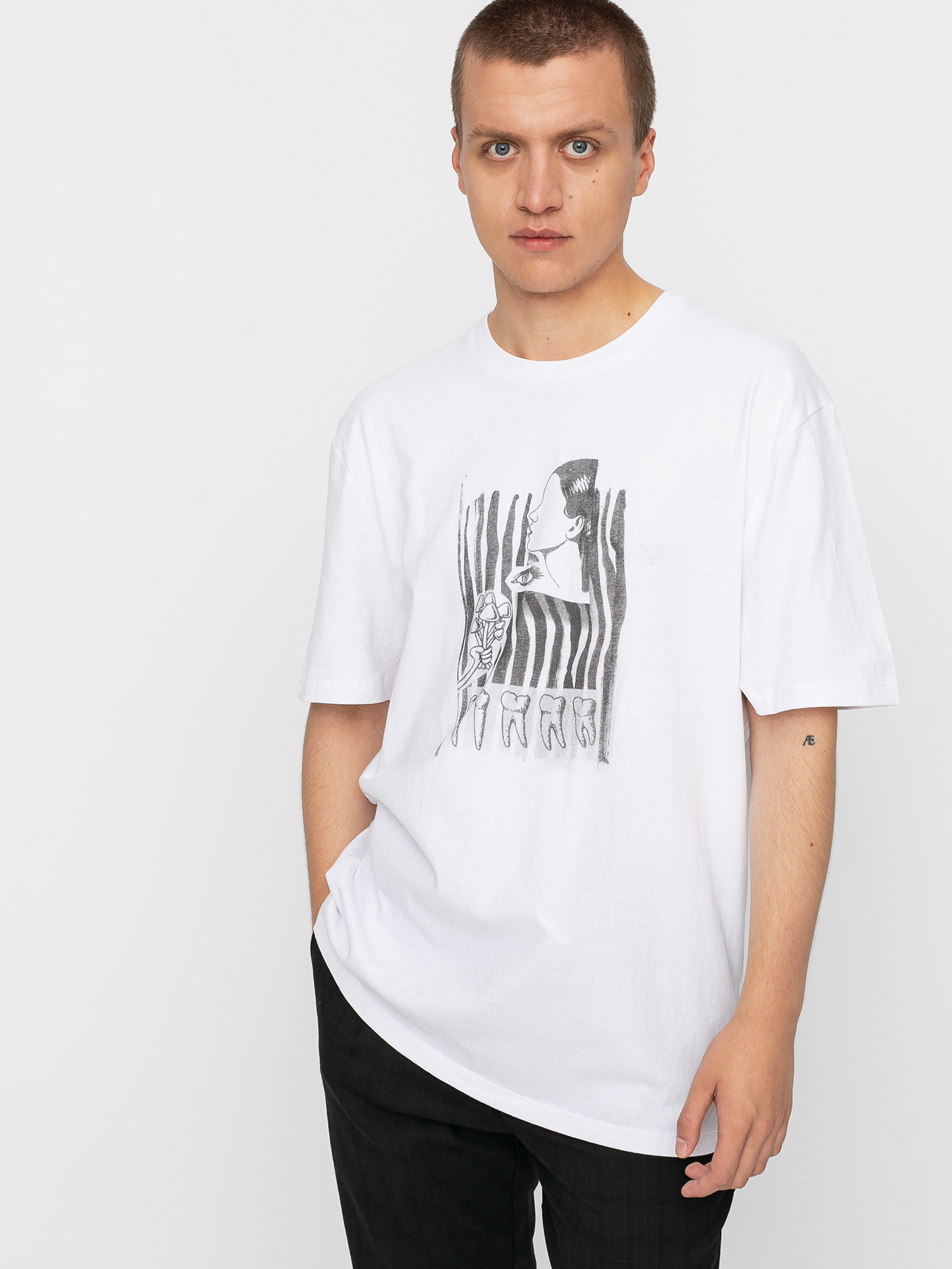 T-shirt Volcom Hunter Gather Bxy (white)