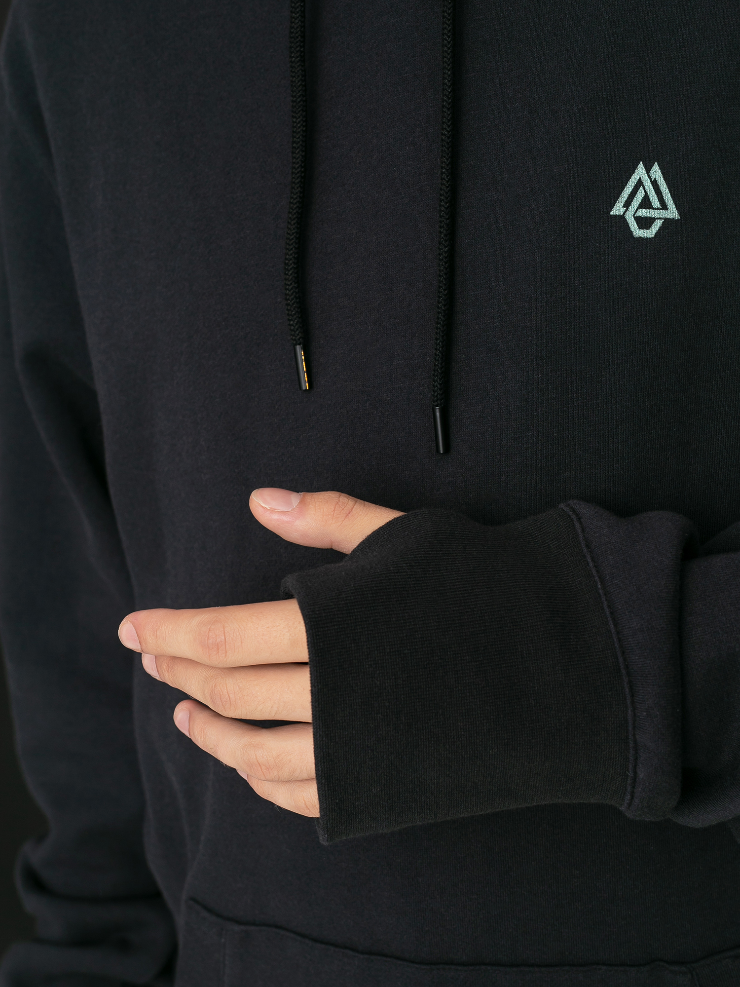 Bluza z kapturem Volcom Di HD (black combo)