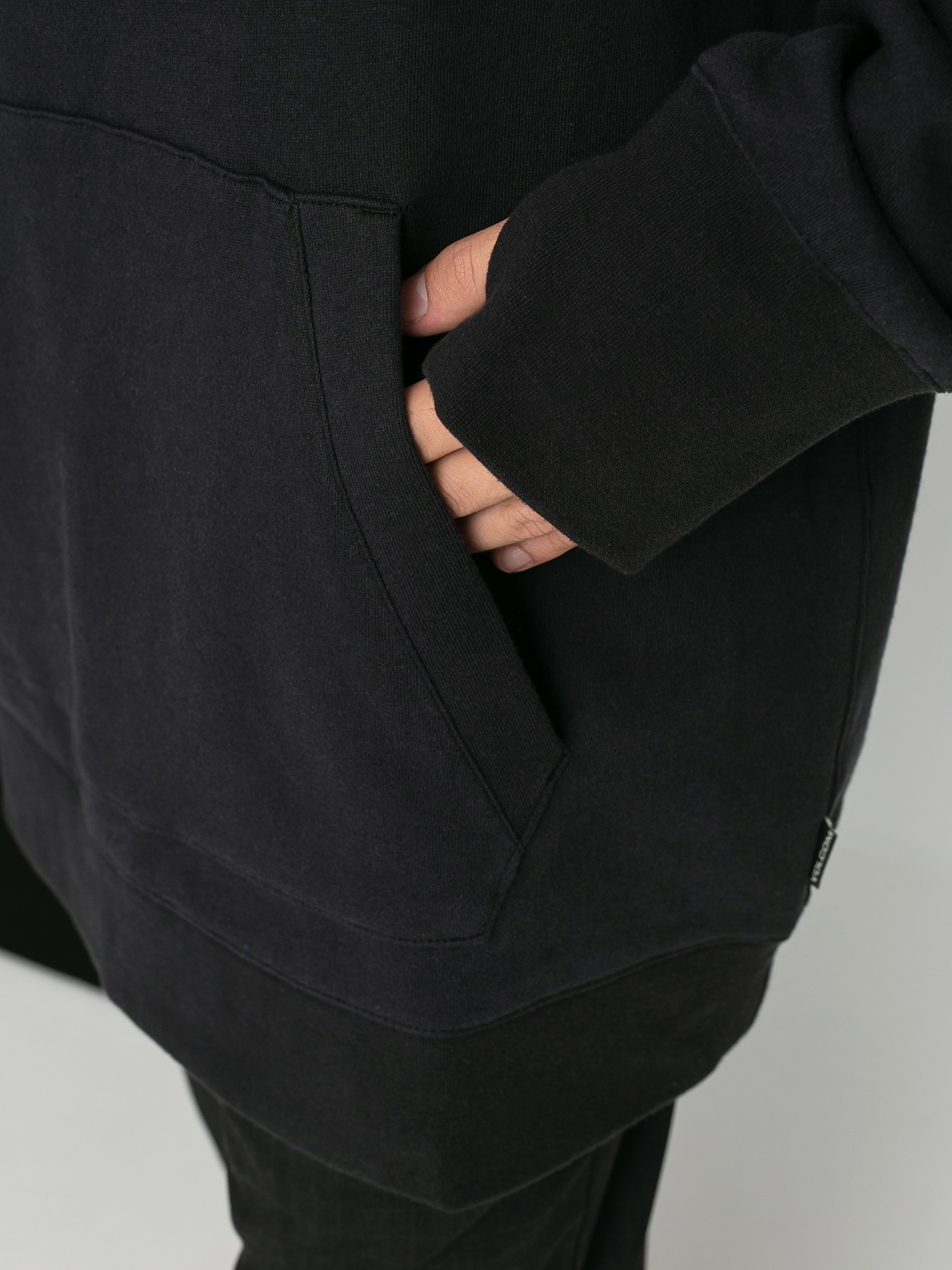 Bluza z kapturem Volcom Di HD (black combo)