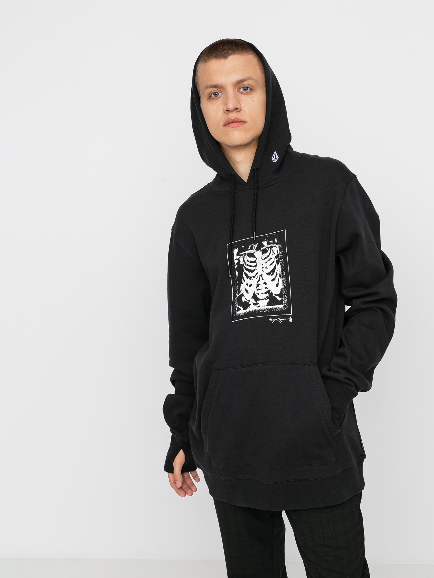 Bluza z kapturem Volcom Di HD (black)