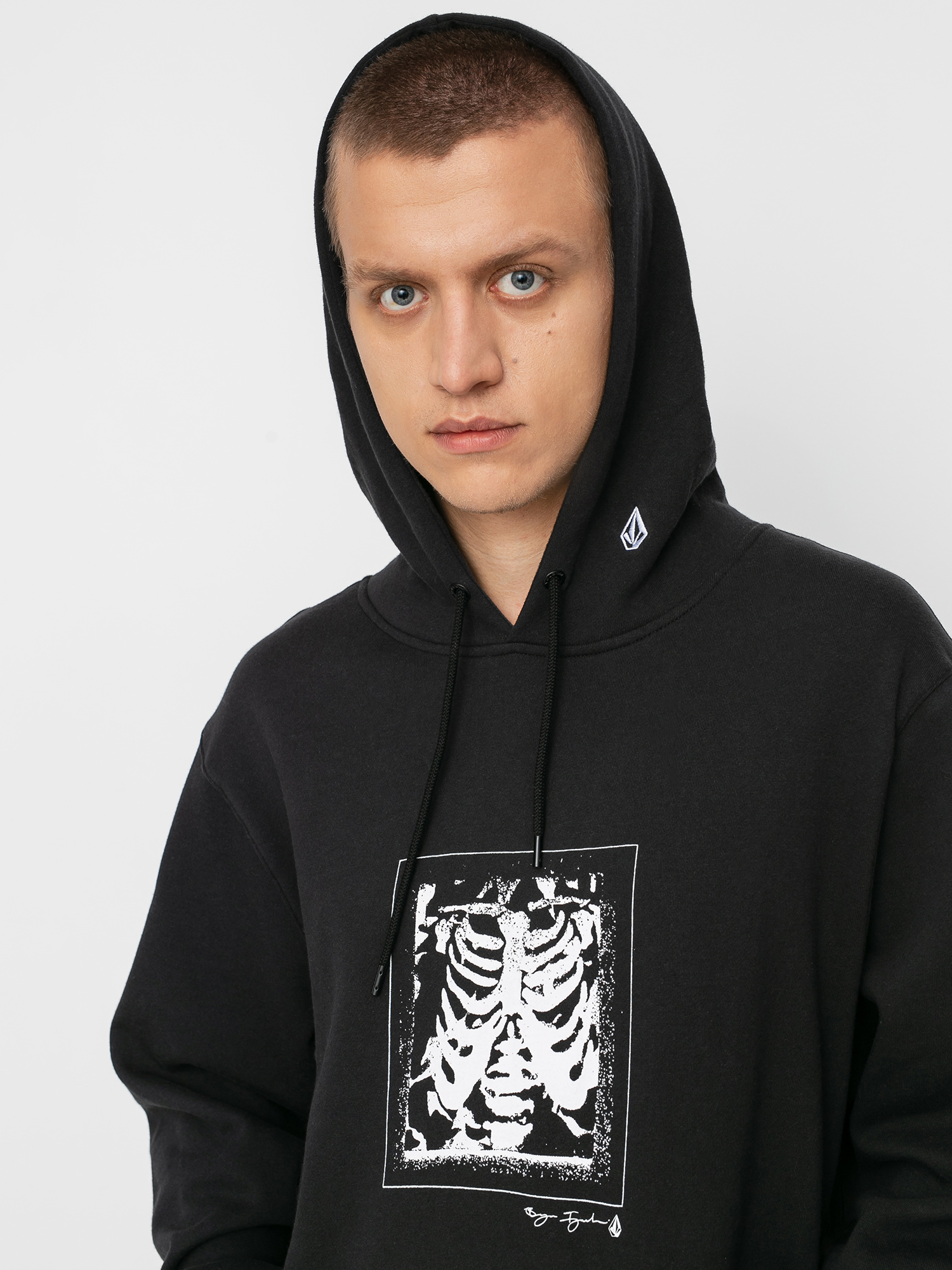 Bluza z kapturem Volcom Di HD (black)
