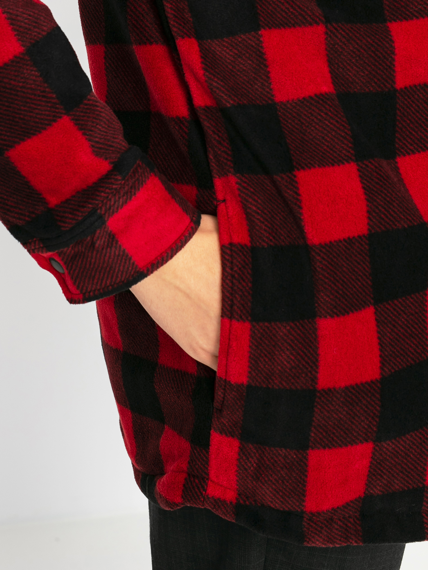 Kurtka Volcom Bower Polar Fleece (rio red)