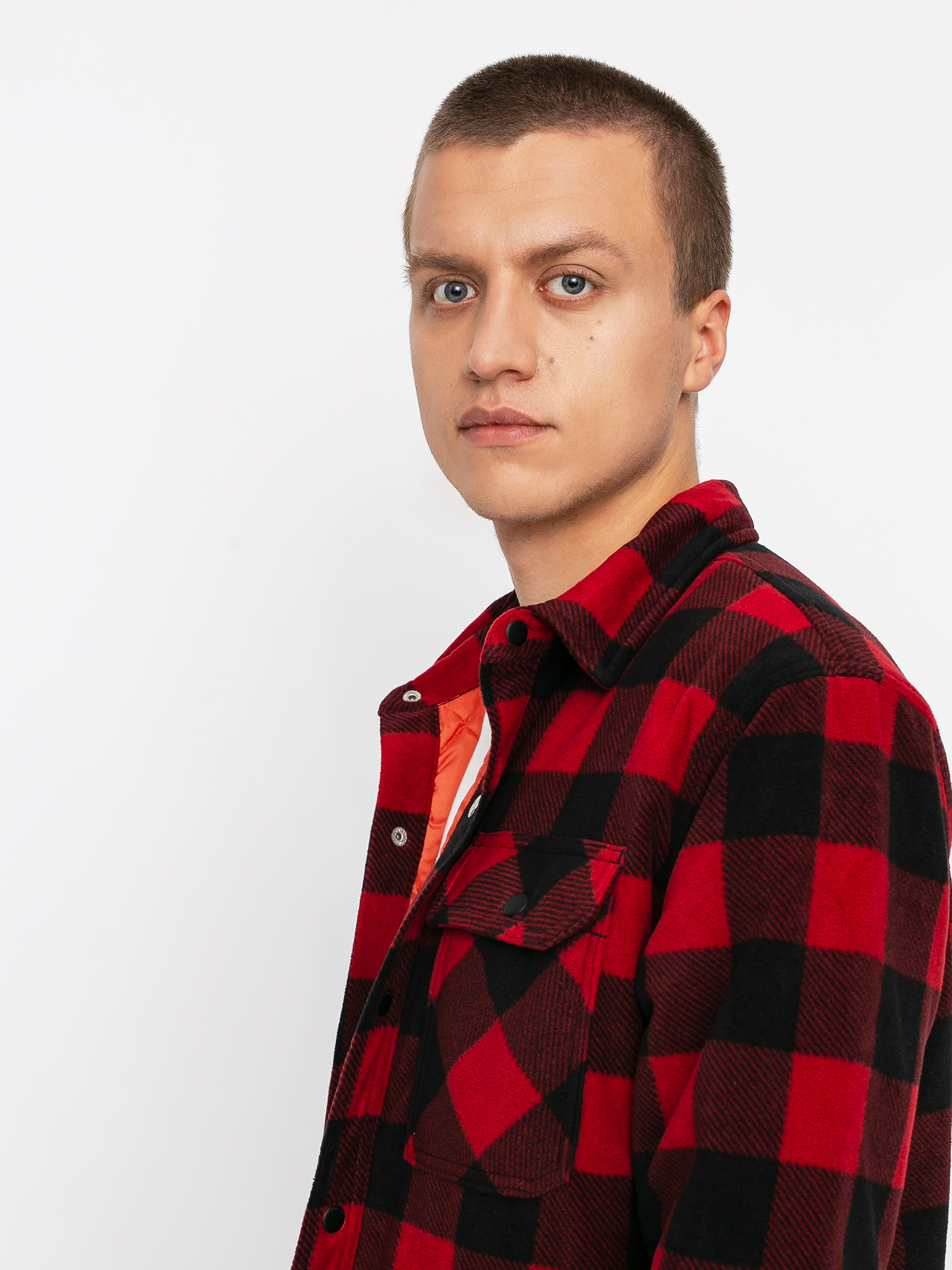 Kurtka Volcom Bower Polar Fleece (rio red)