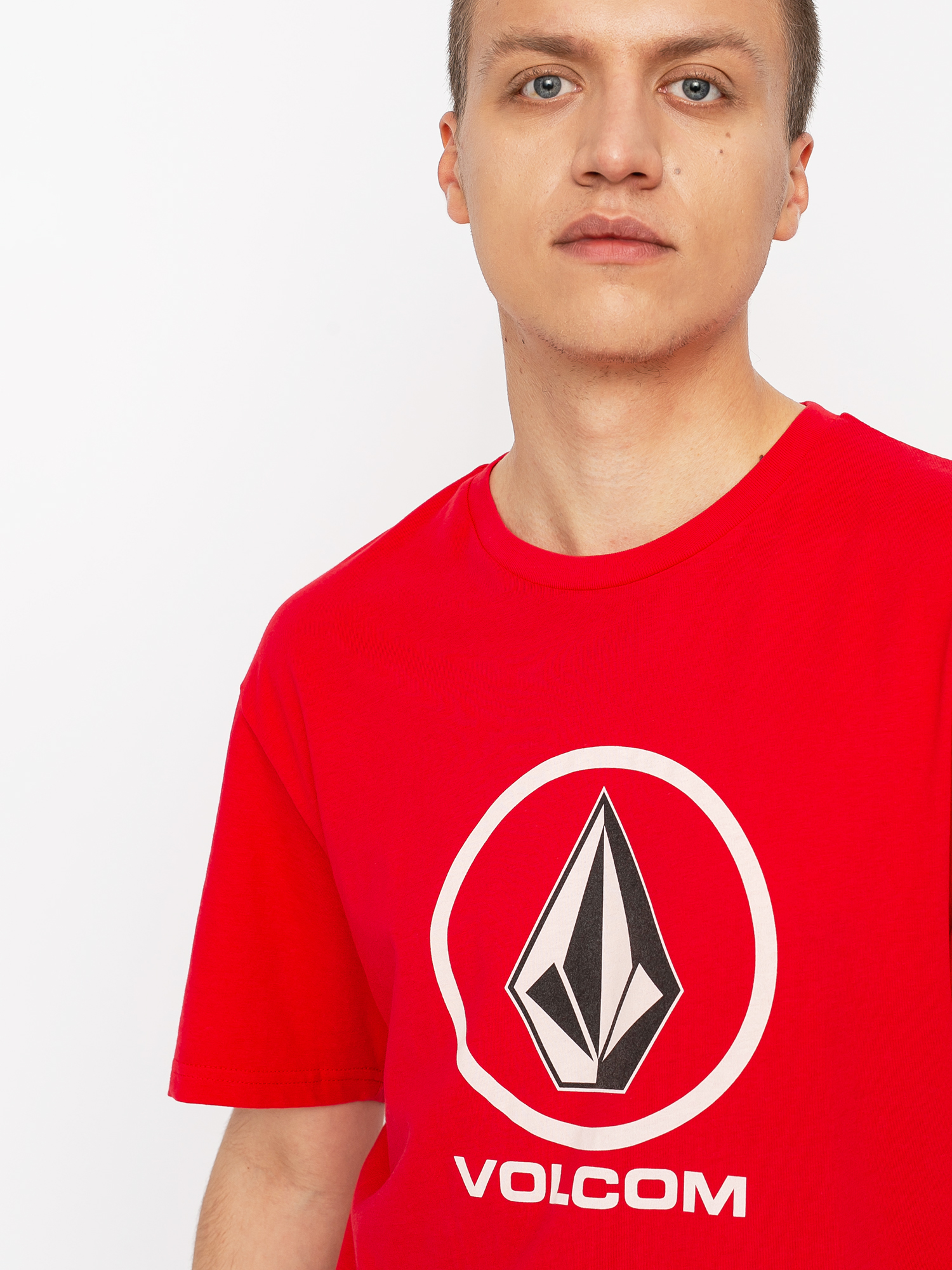 T-shirt Volcom Crisp Stone Bsc (fiery red)