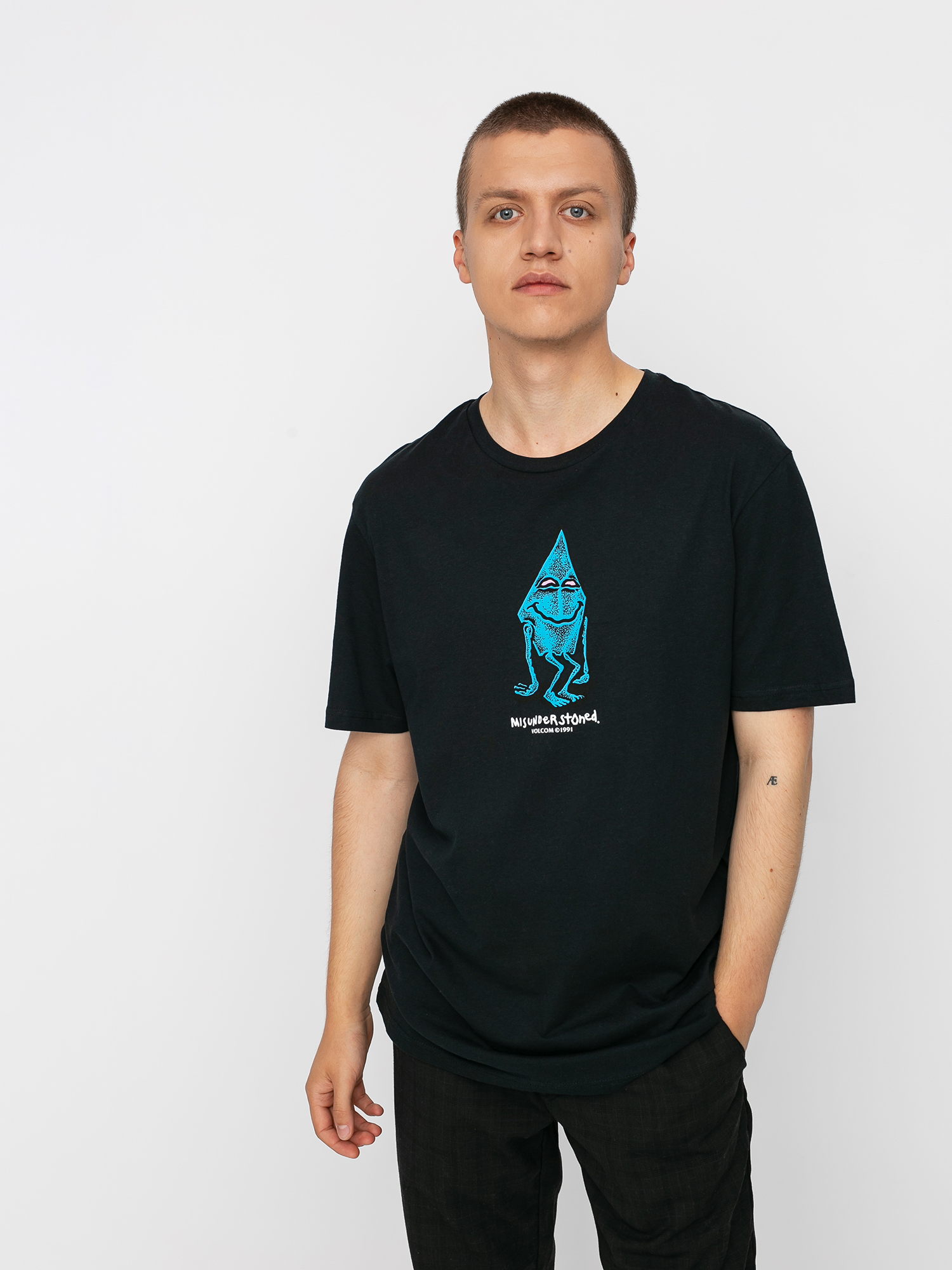 T-shirt Volcom Misunderstoned Bsc (black)