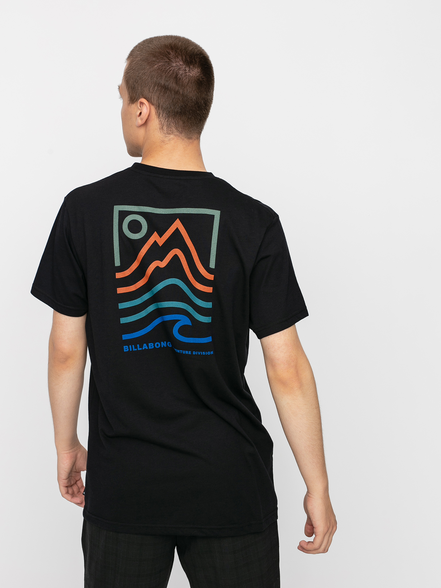 T-shirt Billabong Peak (black)