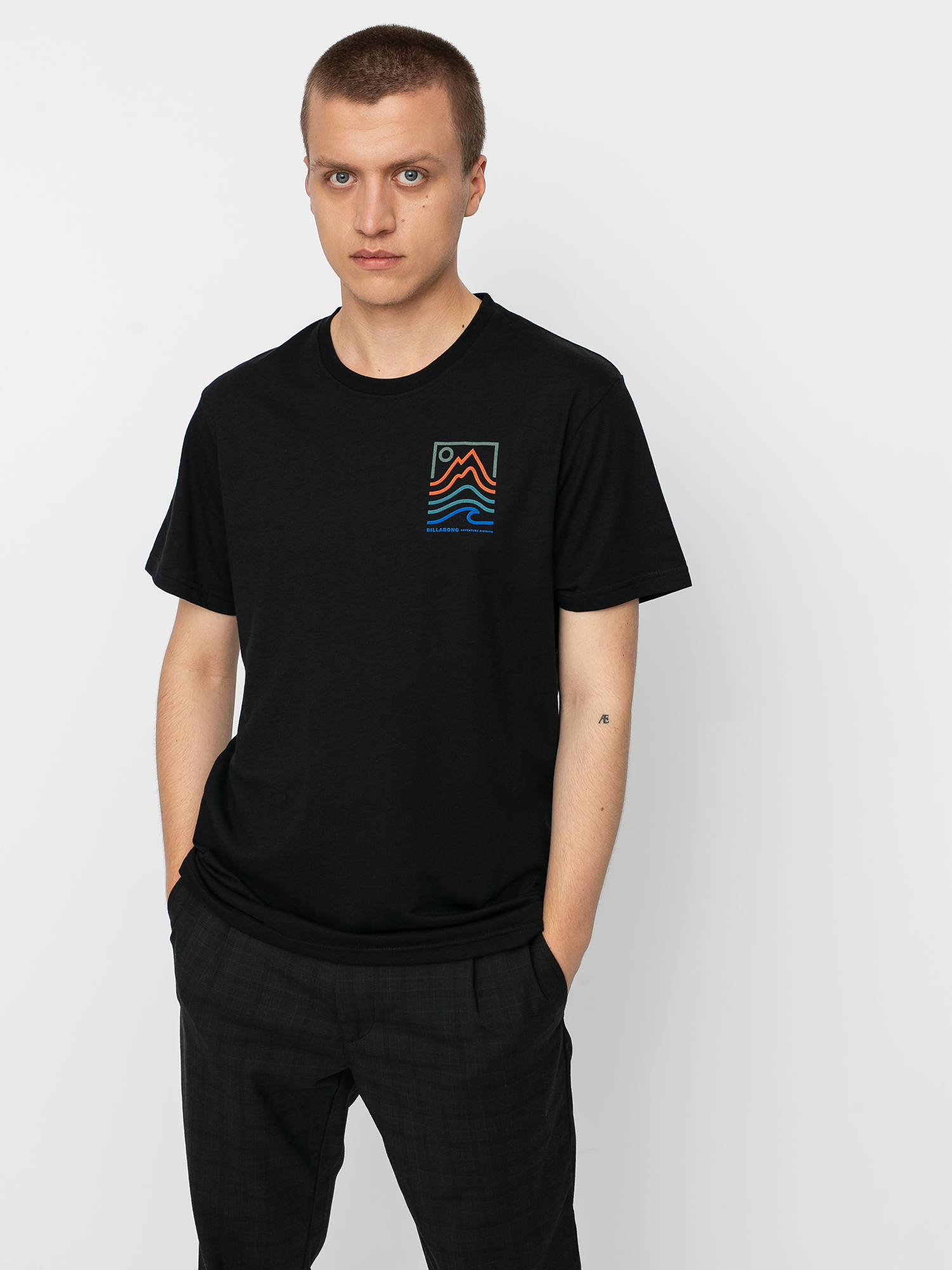 T-shirt Billabong Peak (black)