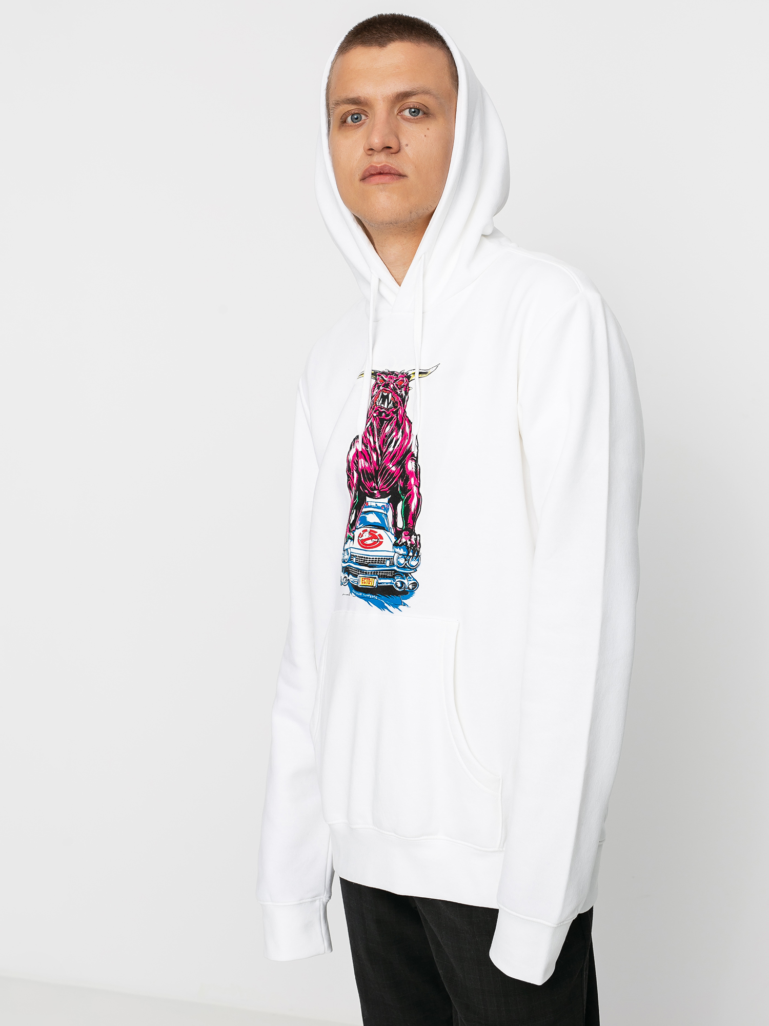 Bluza z kapturem Element Crushed HD (optic white)