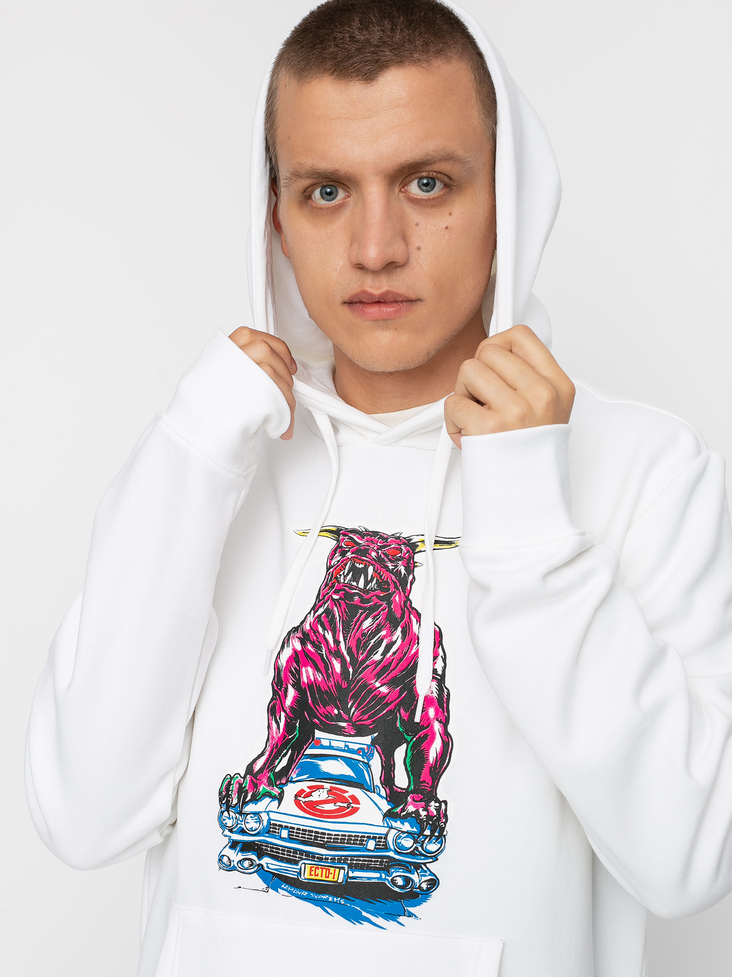 Bluza z kapturem Element Crushed HD (optic white)