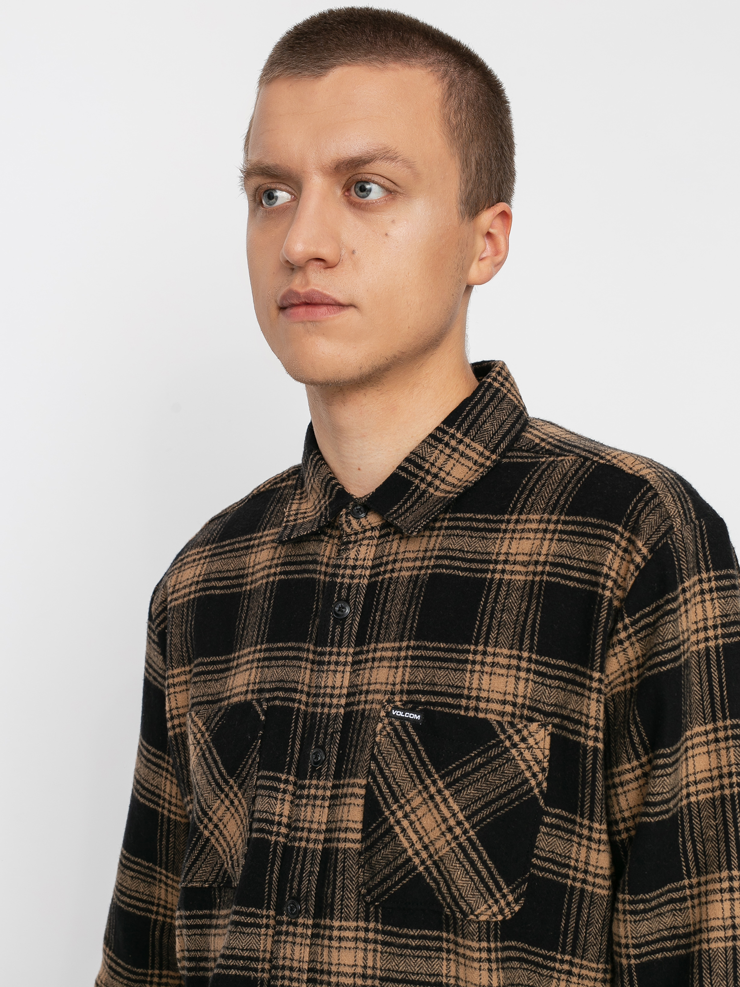 Koszula Volcom Tone Stone Ls (black)