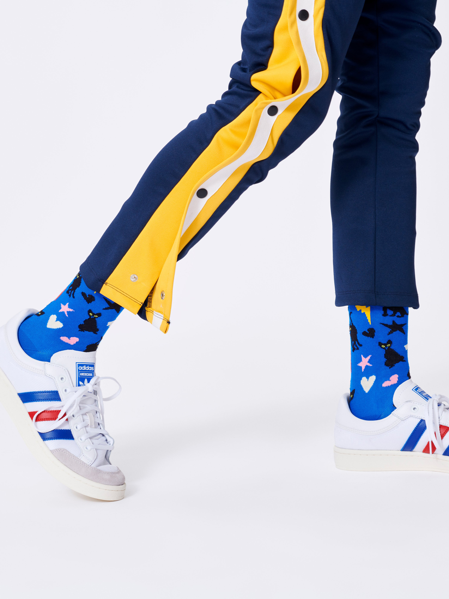 Skarpetki Happy Socks Devon Cat (blue)