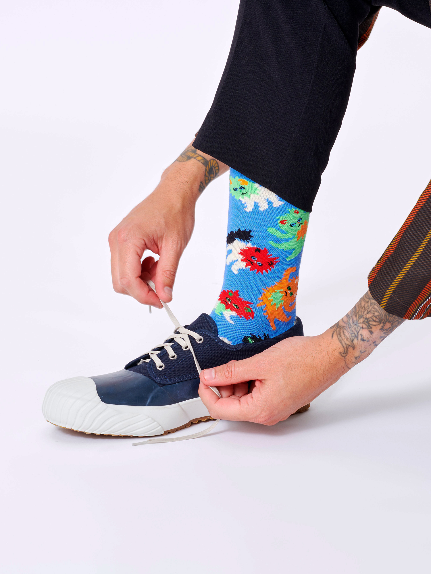 Skarpetki Happy Socks Persian Cat (blue)