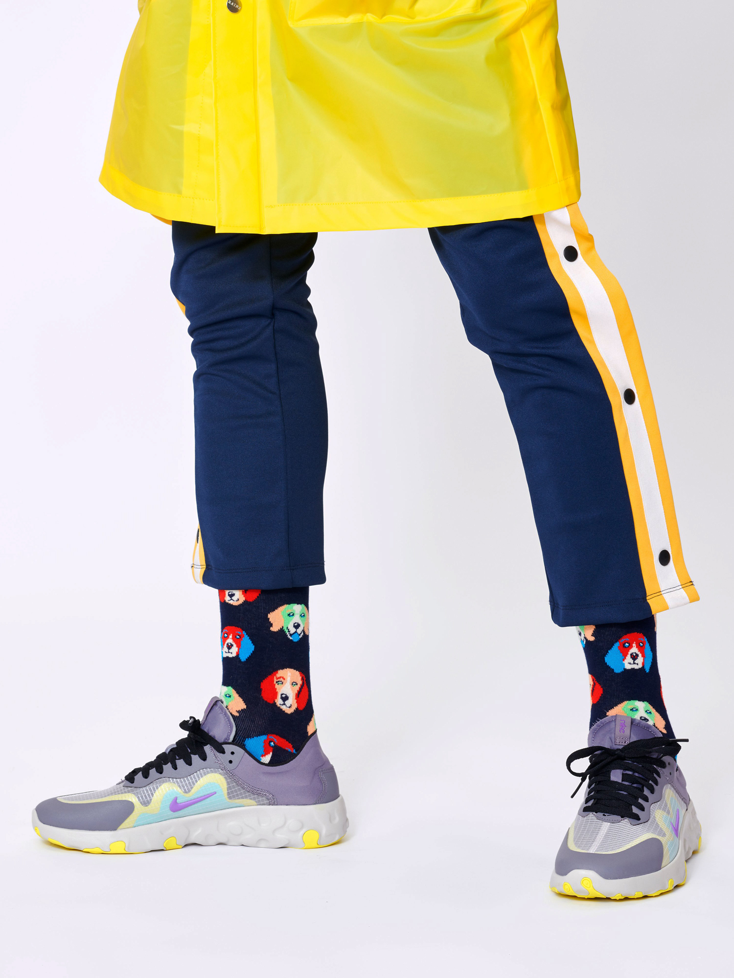 Skarpetki Happy Socks Beagle (navy)