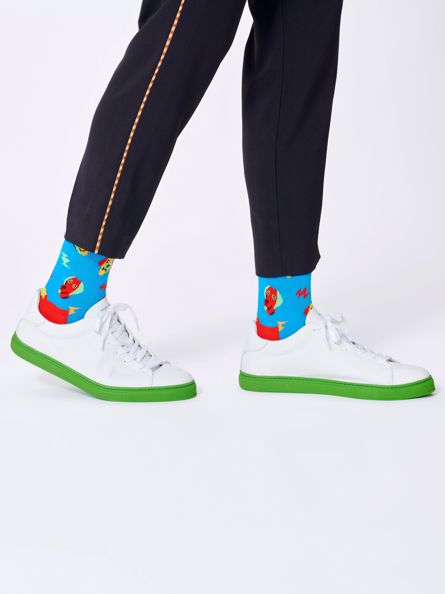 Skarpetki Happy Socks Labrador Retriever (blue)