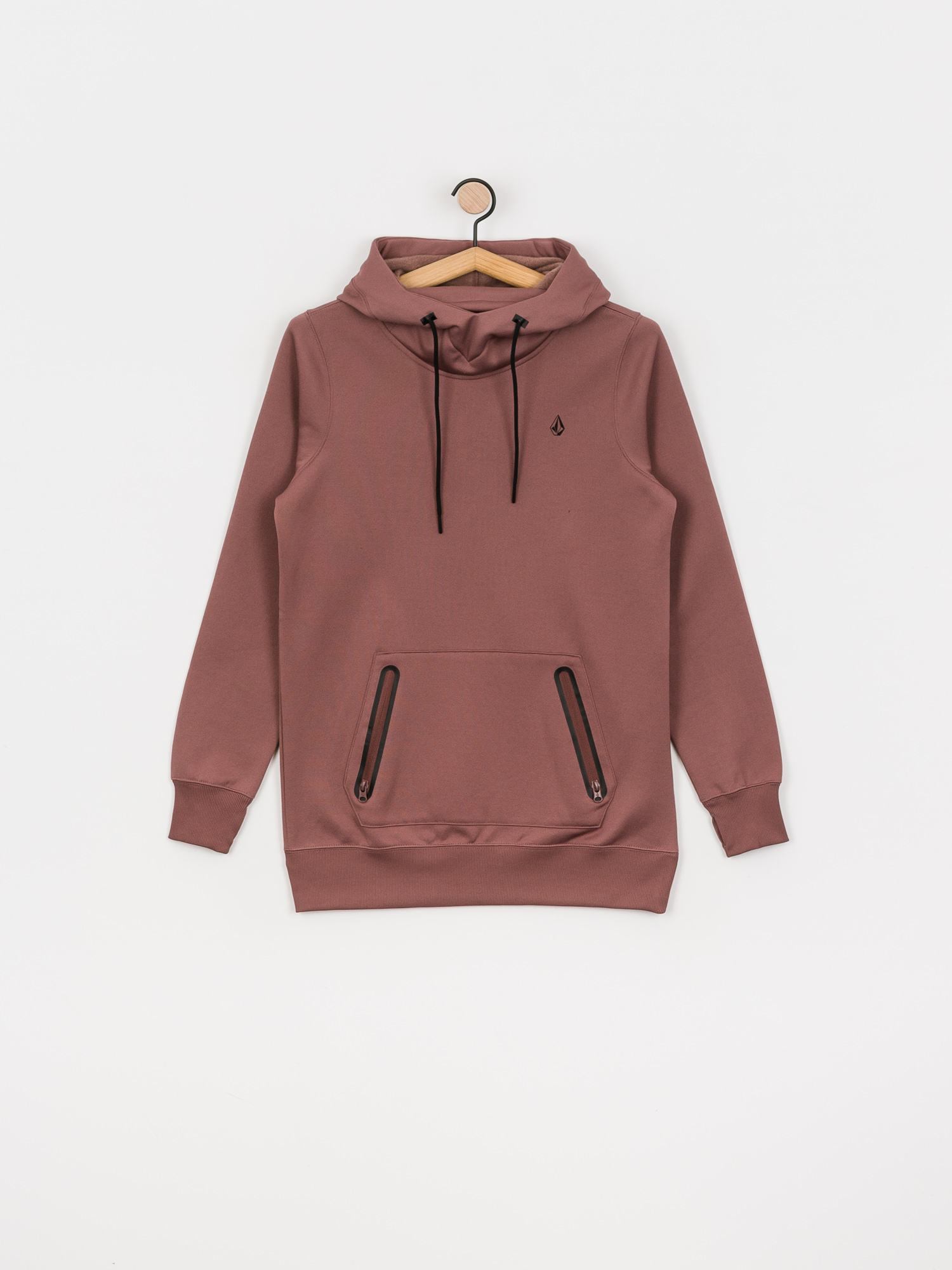 Damska Bluza aktywna Volcom Spring Shred HD (rose wood)