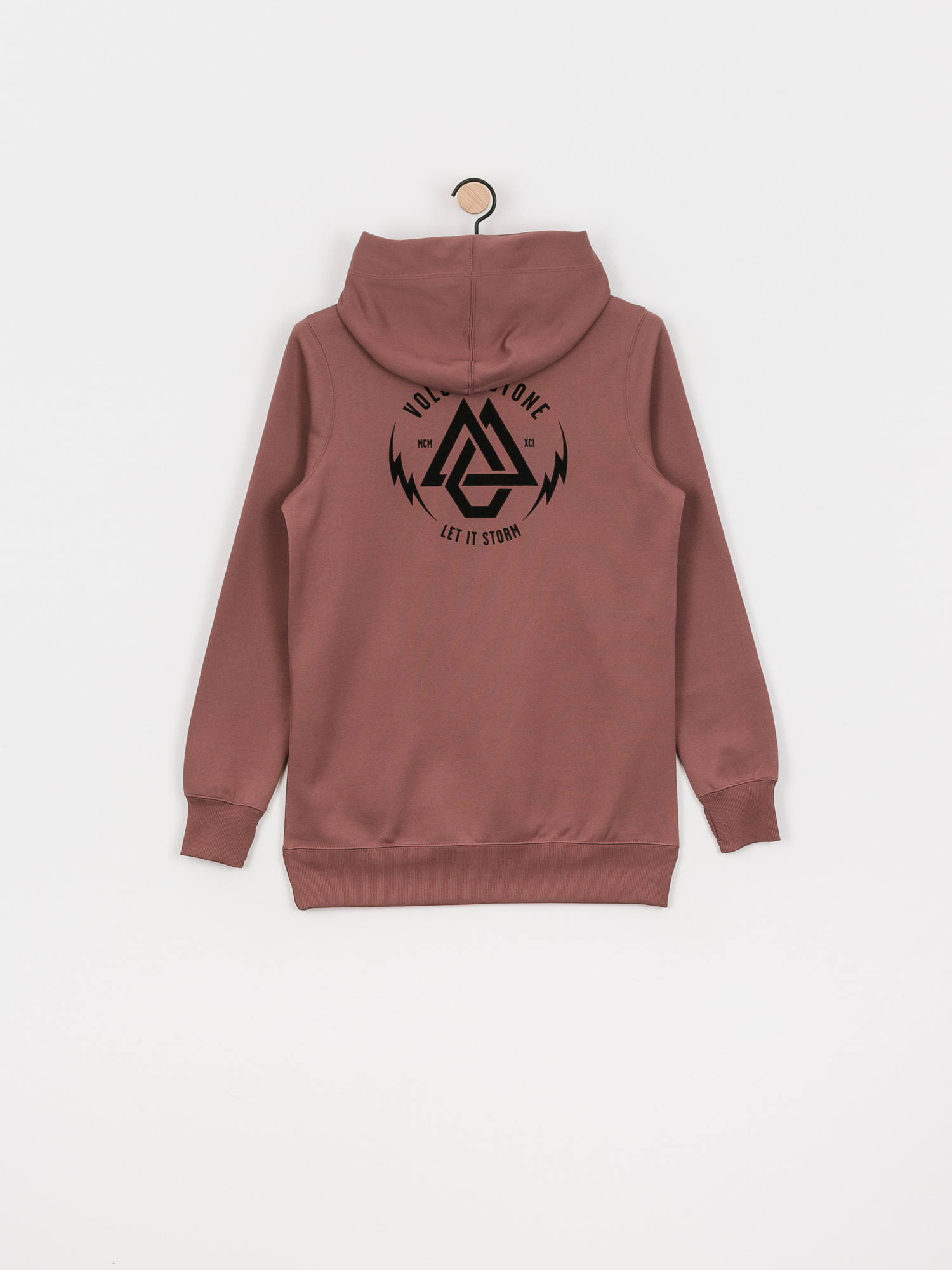 Damska Bluza aktywna Volcom Spring Shred HD (rose wood)