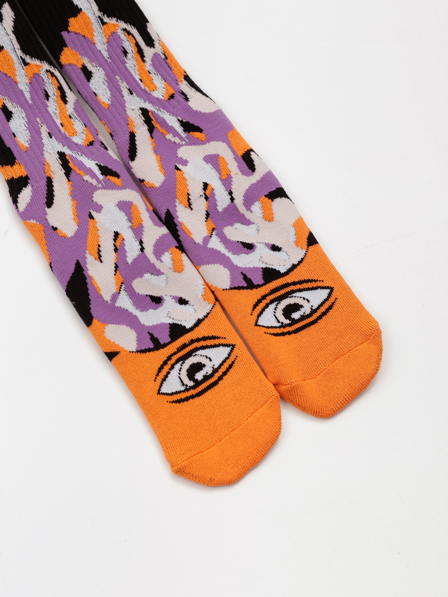 Skarpetki Toy Machine Barfer (orange)